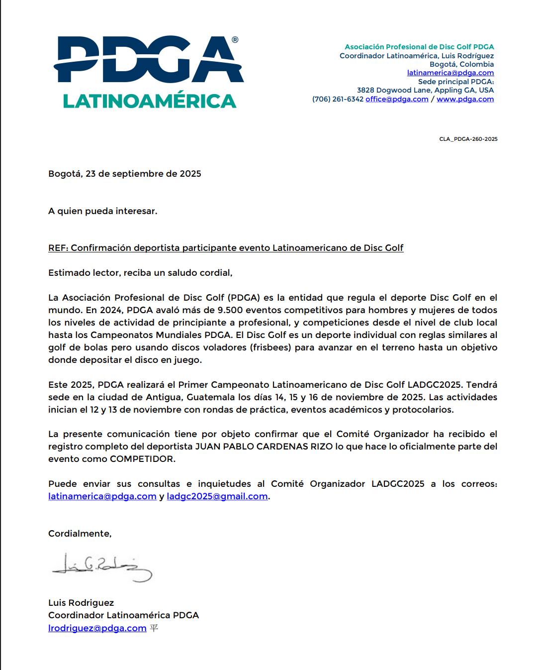 Rumbo al Latinoamericano de Disc Golf 2025 por Venezuela campaign photo, 5 of 8