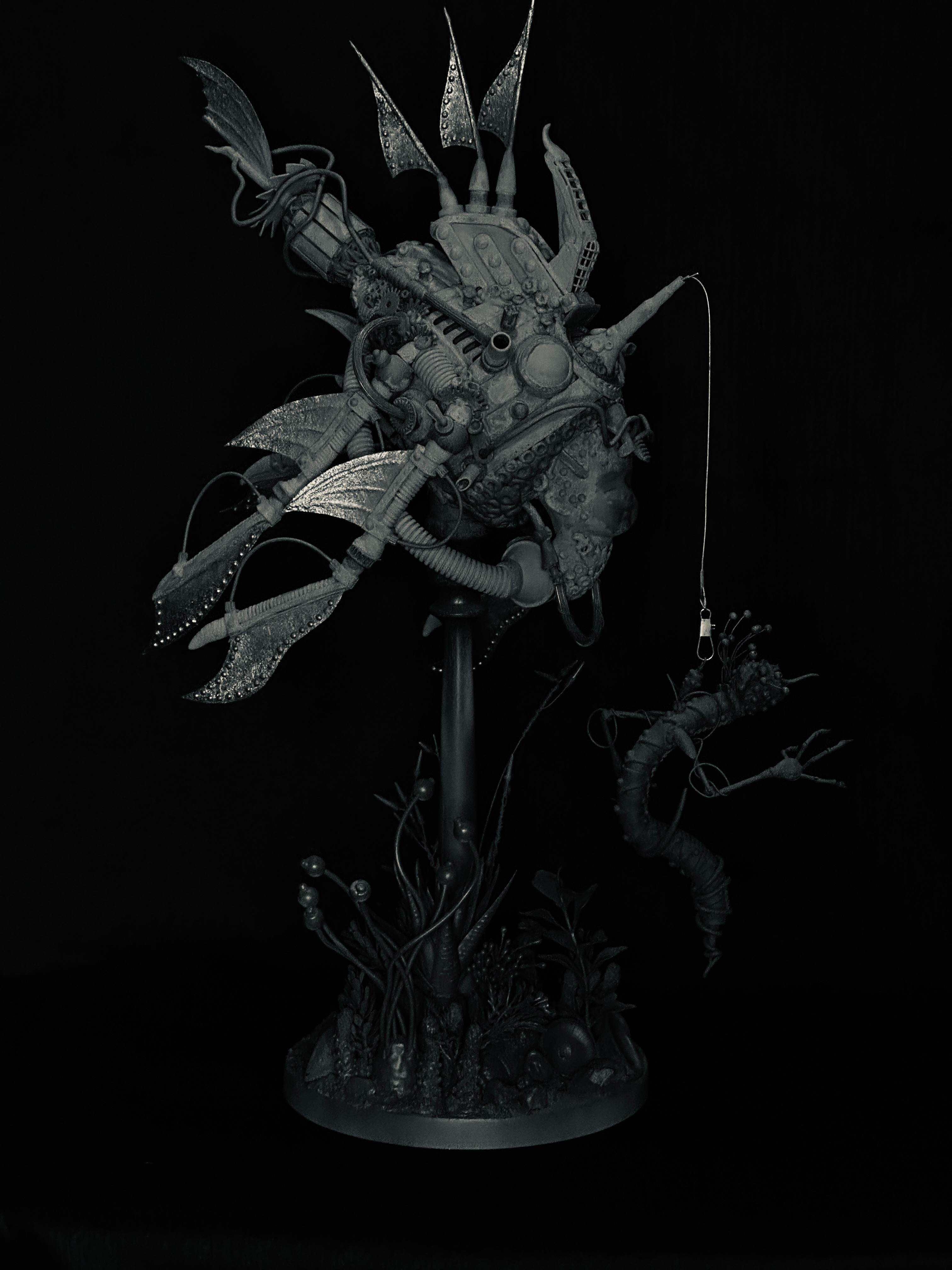 Moonbird Studio's 2026 exhibition 'Biomech Fictions' campaign photo, 4 of 8