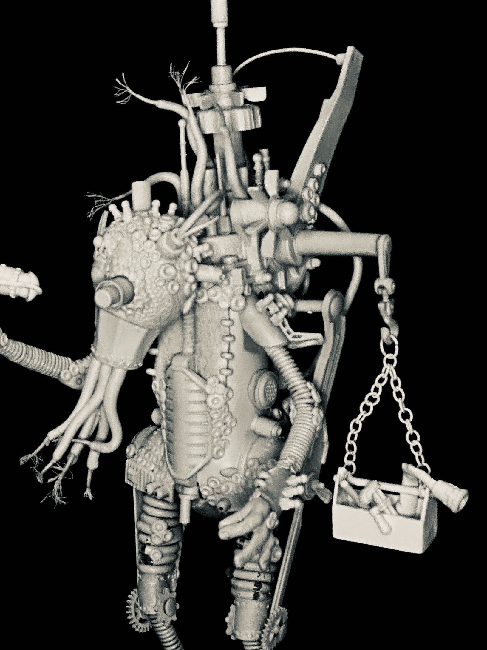 Moonbird Studio's 2026 exhibition 'Biomech Fictions' campaign photo, 6 of 8