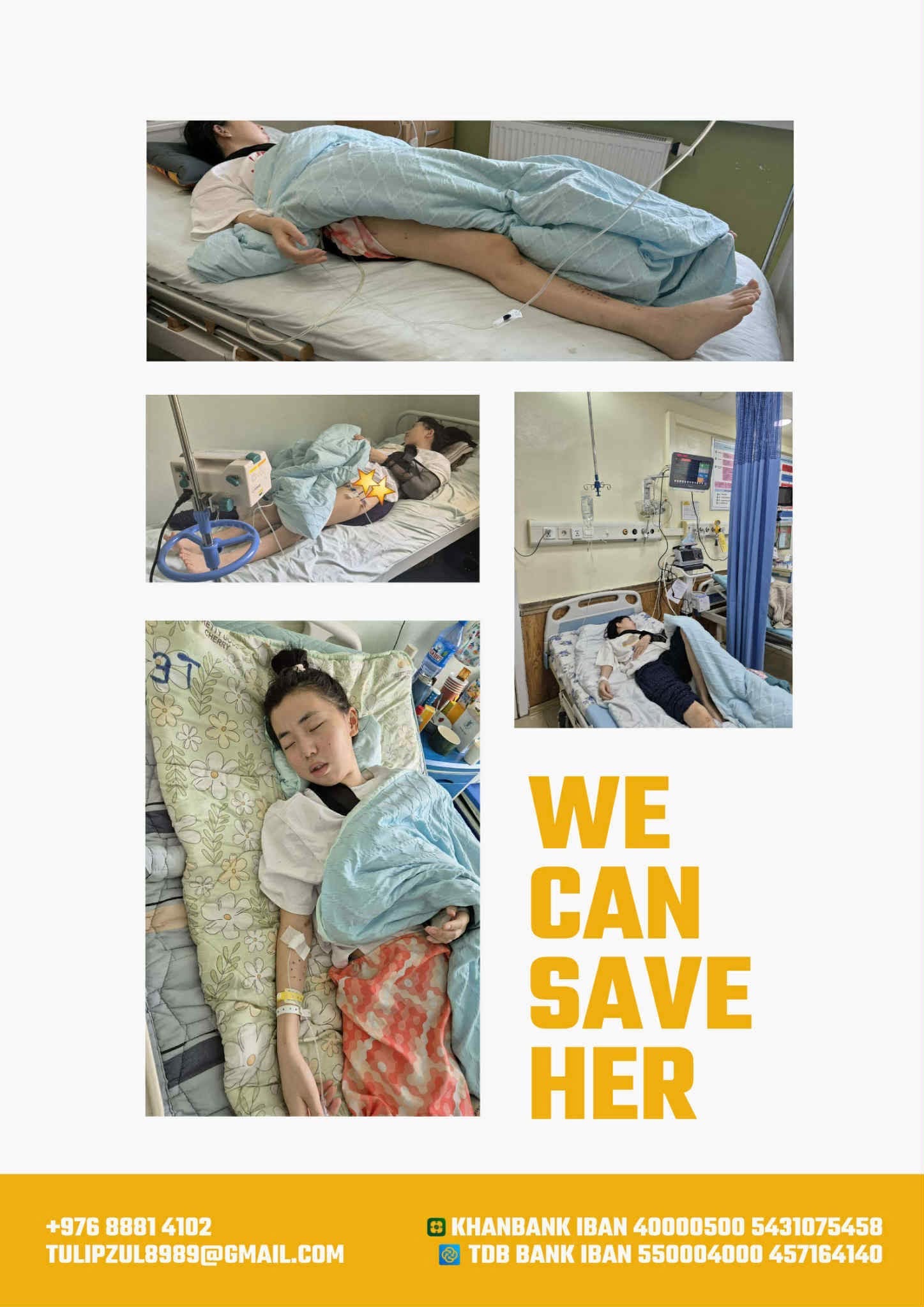 “A Little Heart Fighting a Giant – She Needs You” campaign photo, 2 of 5