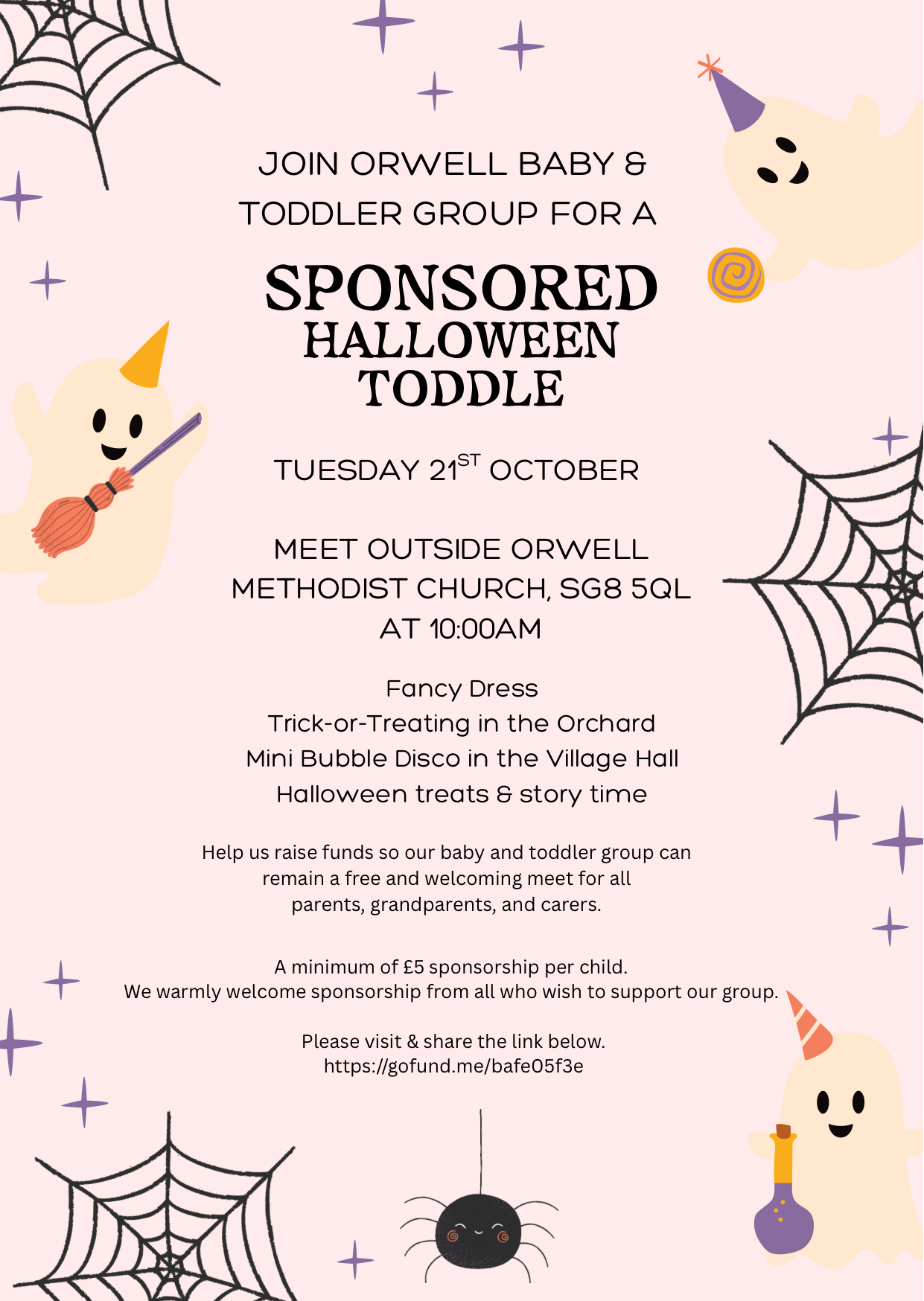 Orwell Baby & Toddler Group Sponsored Halloween Toddle campaign photo, 2 of 4