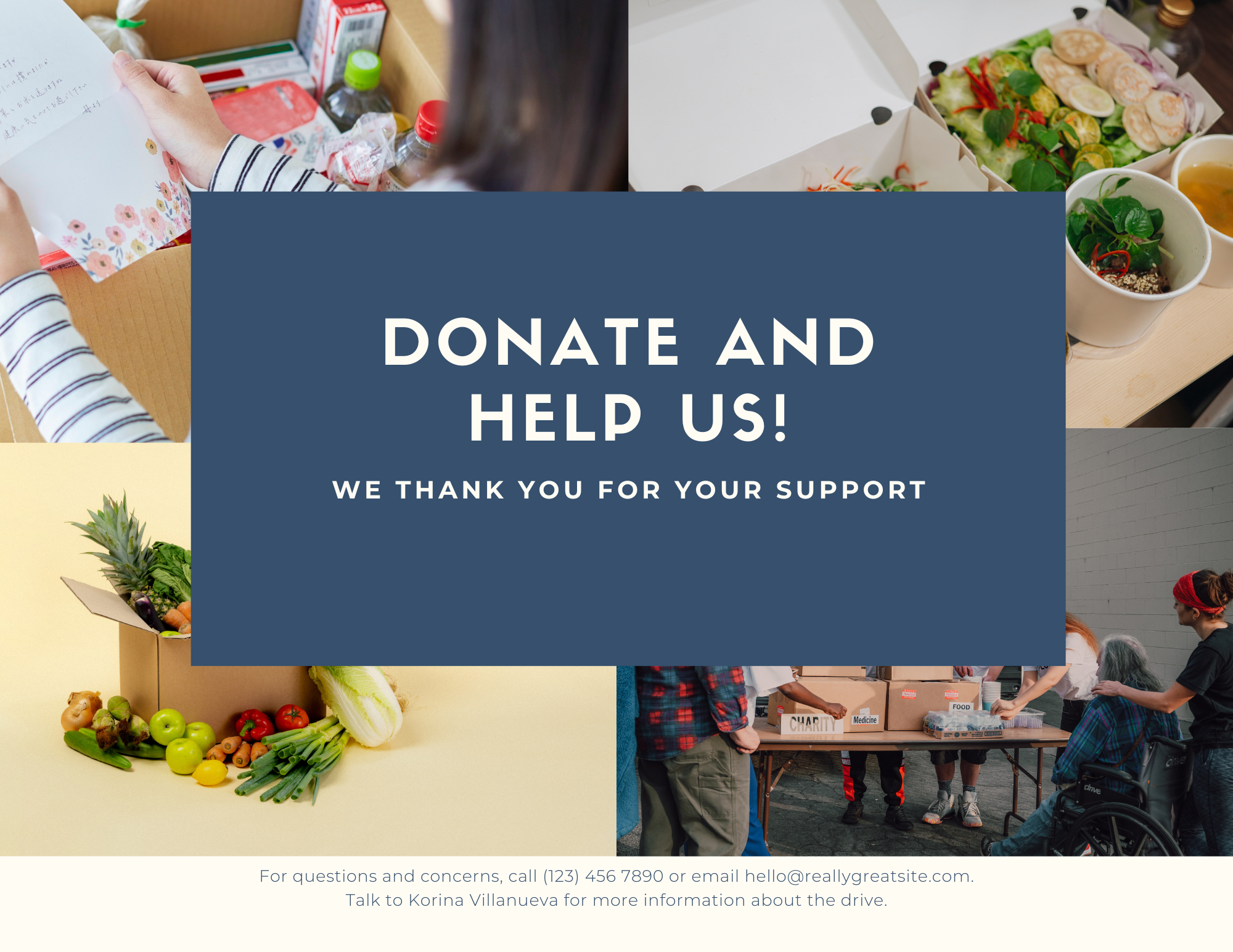 A Meal, A Smile, A Second Chance campaign photo, 5 of 7