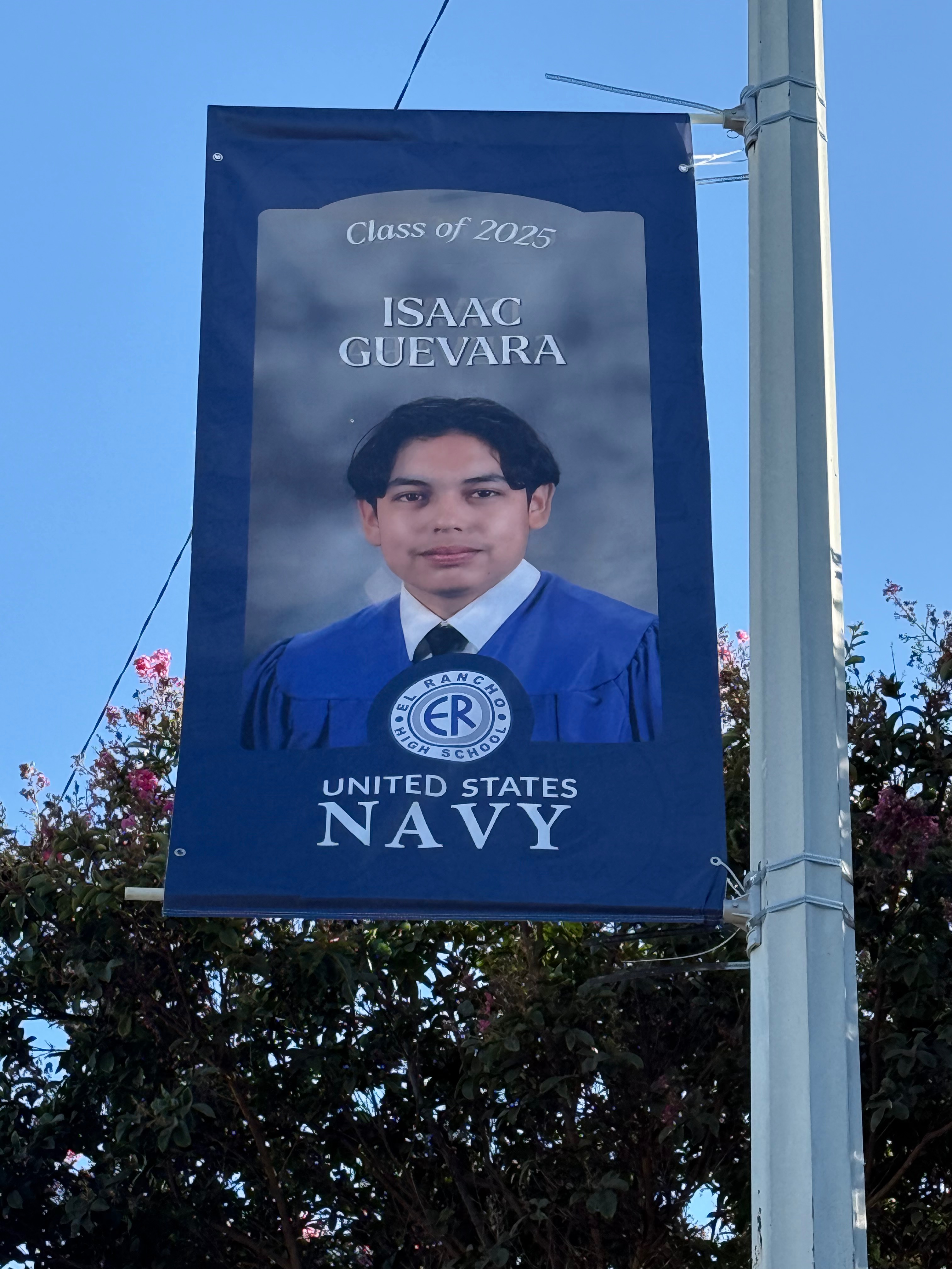 Help this proud mama fly to see my son, Isaac,  graduate fr campaign photo, 2 of 4