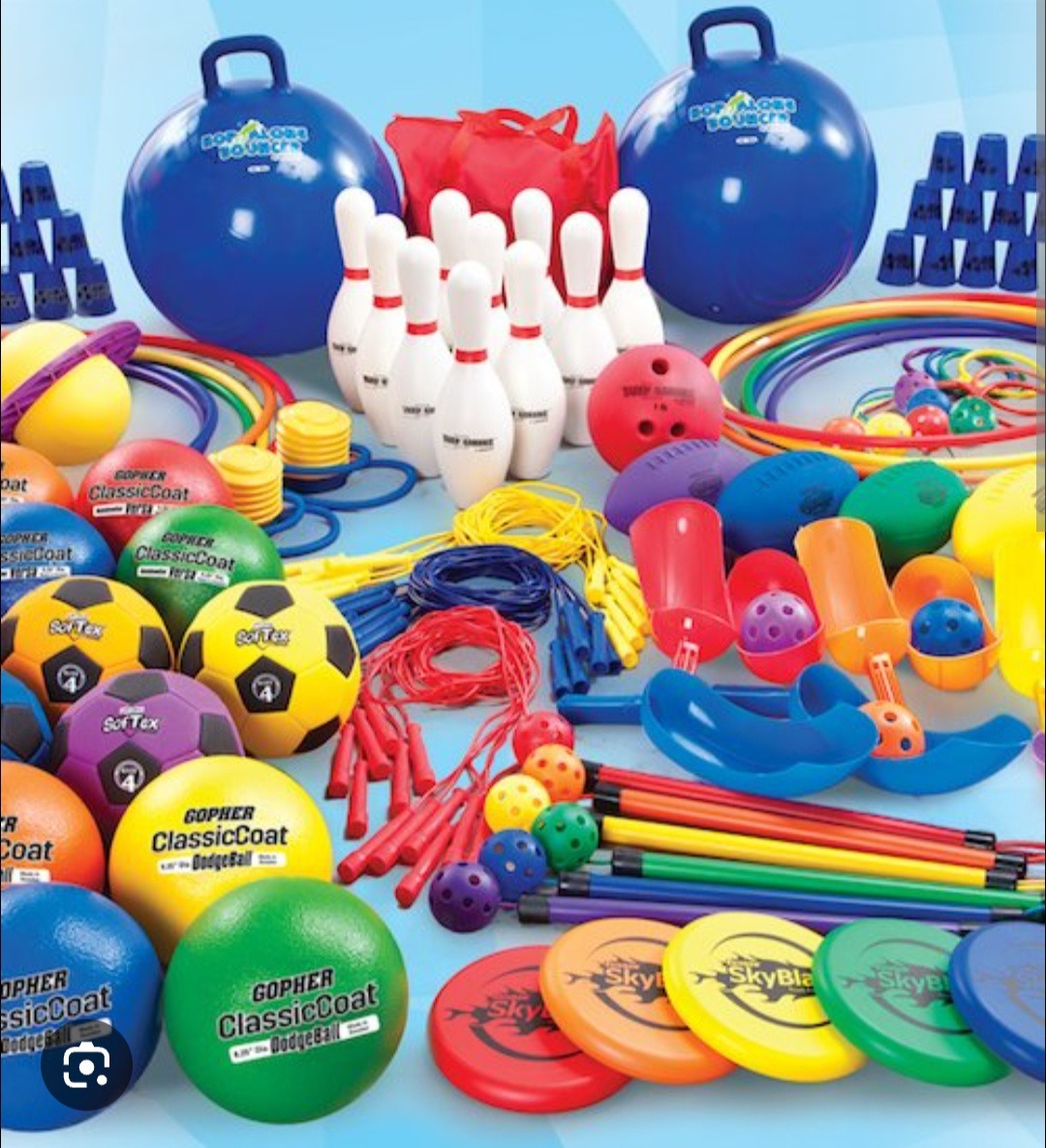 Fitness Equipment for grades 3-9 wellness program. campaign photo, 2 of 5