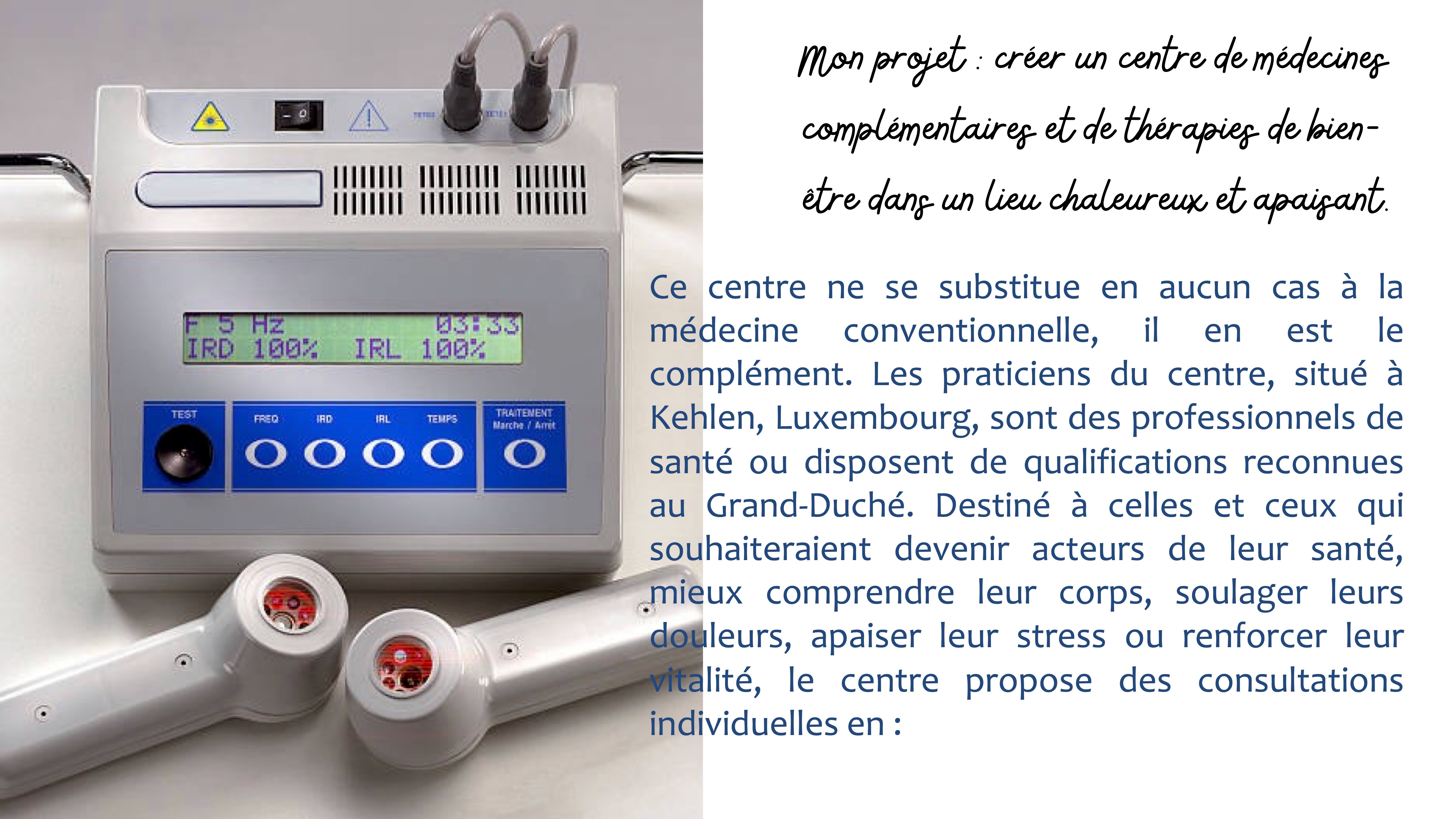 Créons ensemble un centre de soins complémentaires ! campaign photo, 2 of 8