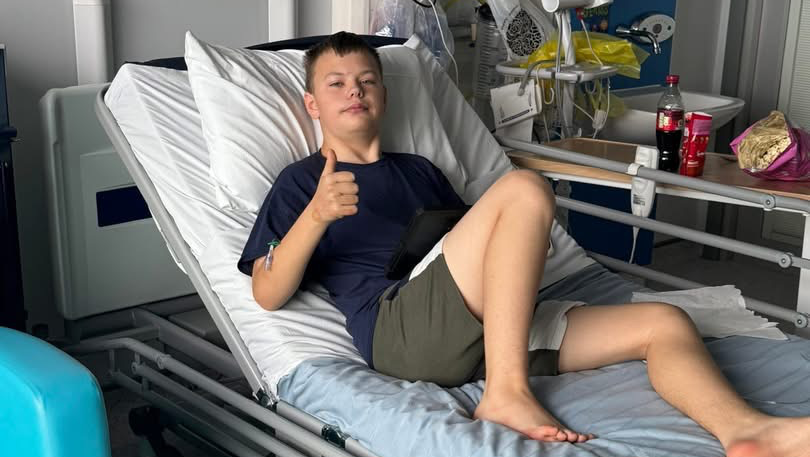 A treat after treatment for Olly and family pinned link photo