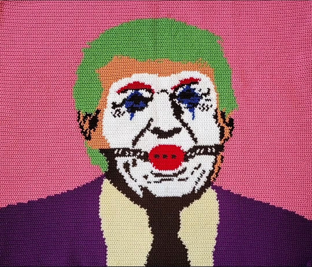 Project2025 Crochet Tapestries campaign photo, 6 of 7