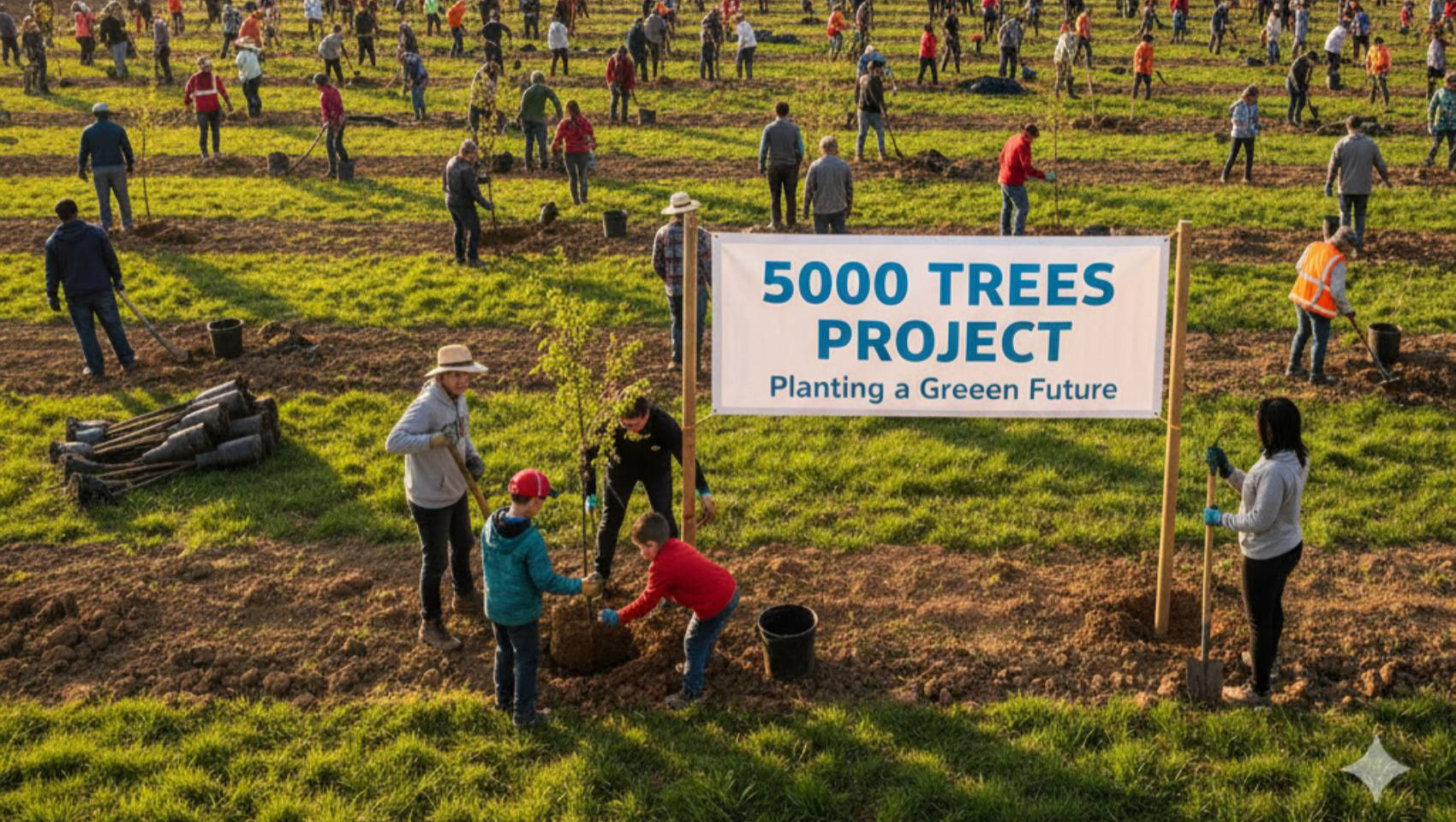 5000 Trees to make future green photo
