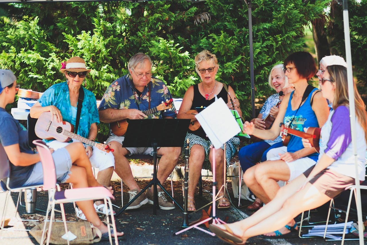 Ukuleles for Montville campaign photo, 2 of 5