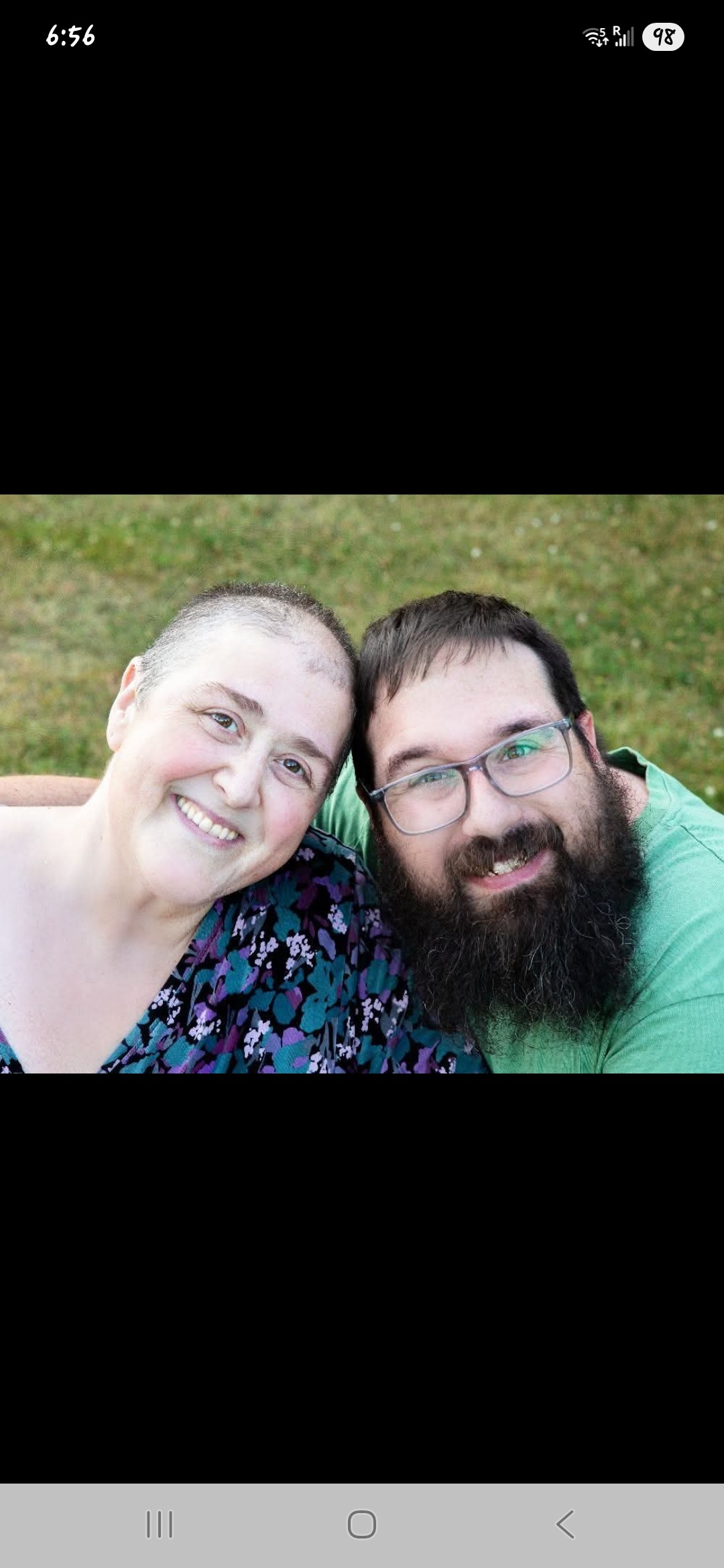 No more treatments, just help with pain and quality of life. campaign photo, 6 of 7