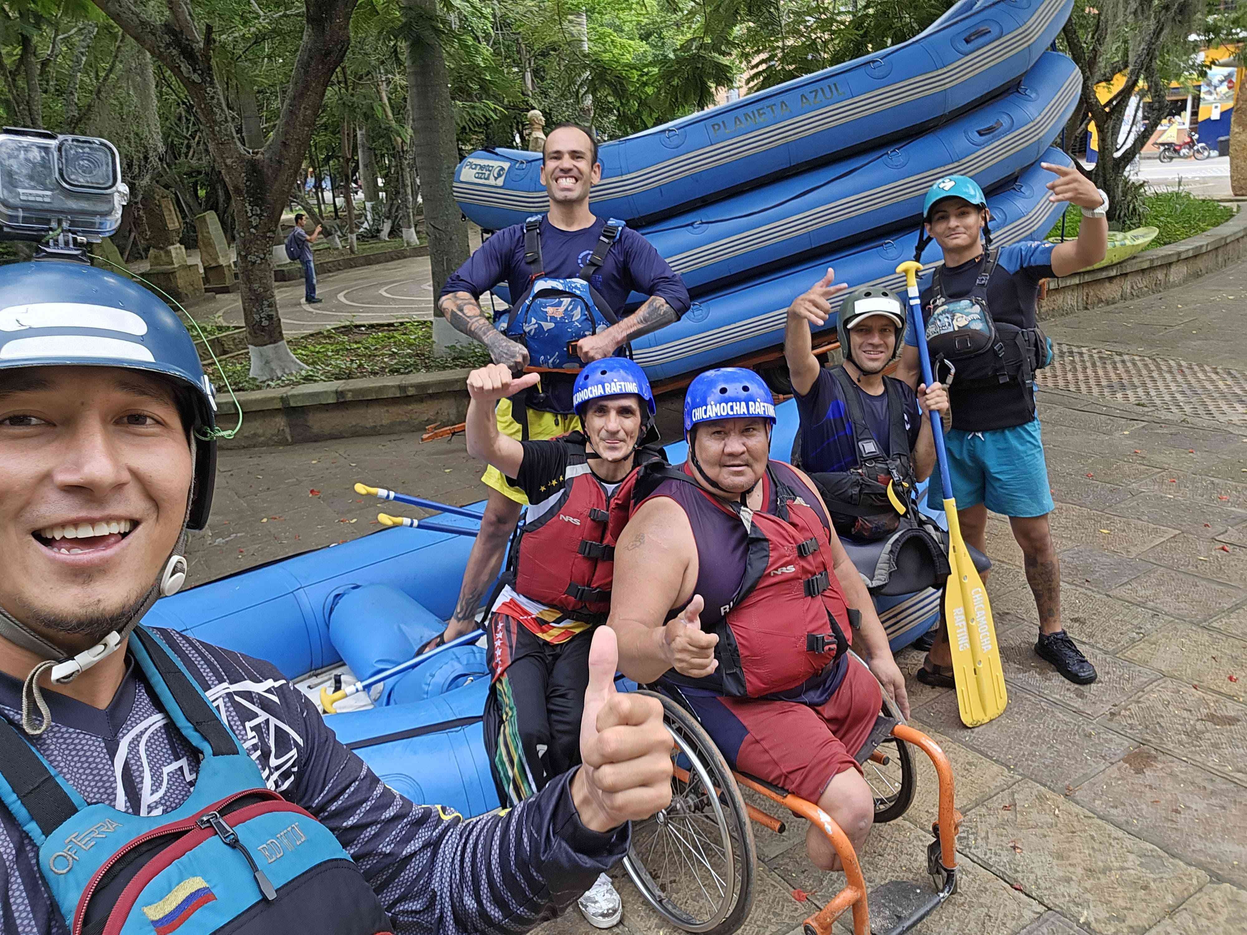 Help Colombia’s Pararafting Team Reach the World Championshi campaign photo, 4 of 8