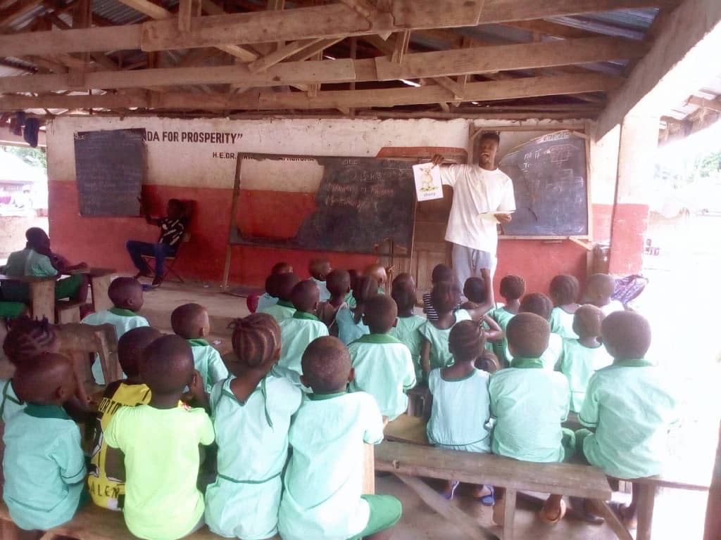 BRINGING EDUCATION TO SIERRA LEONE campaign photo, 7 of 8