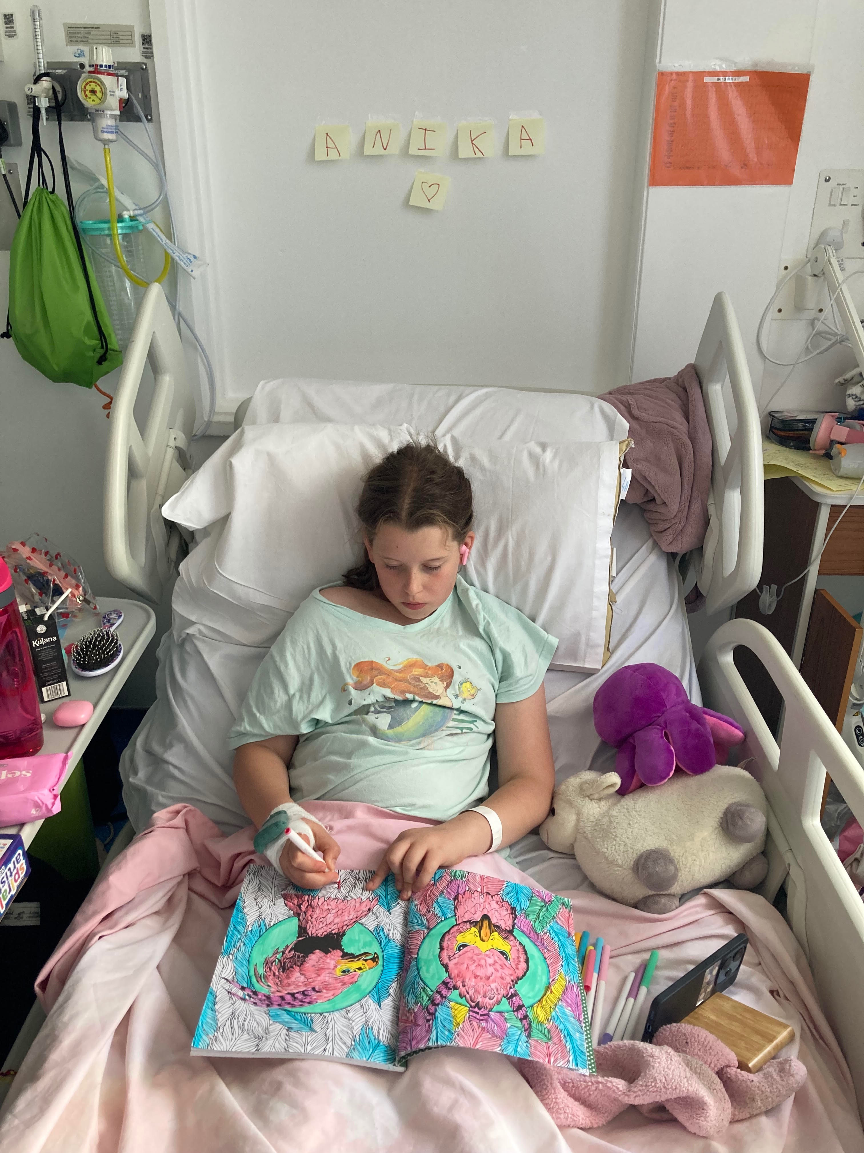 Support Anika on her FND recovery journey campaign photo, 2 of 3
