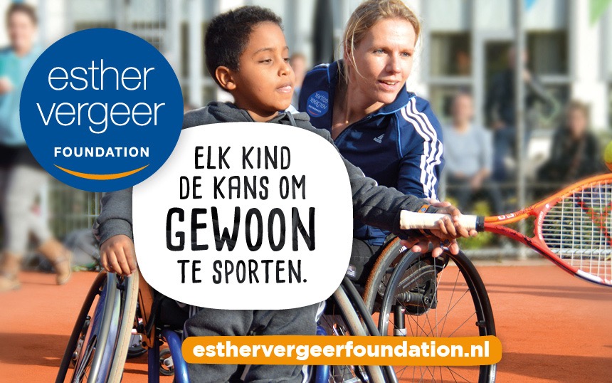 Esther Vergeer Foundation: Rolstoel sponsorloop campaign photo, 2 of 4