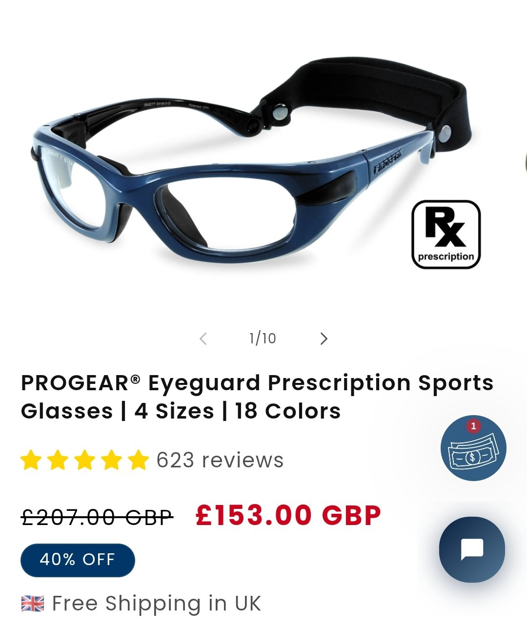 Help Rosie Get Her Football Glasses! campaign photo, 2 of 3
