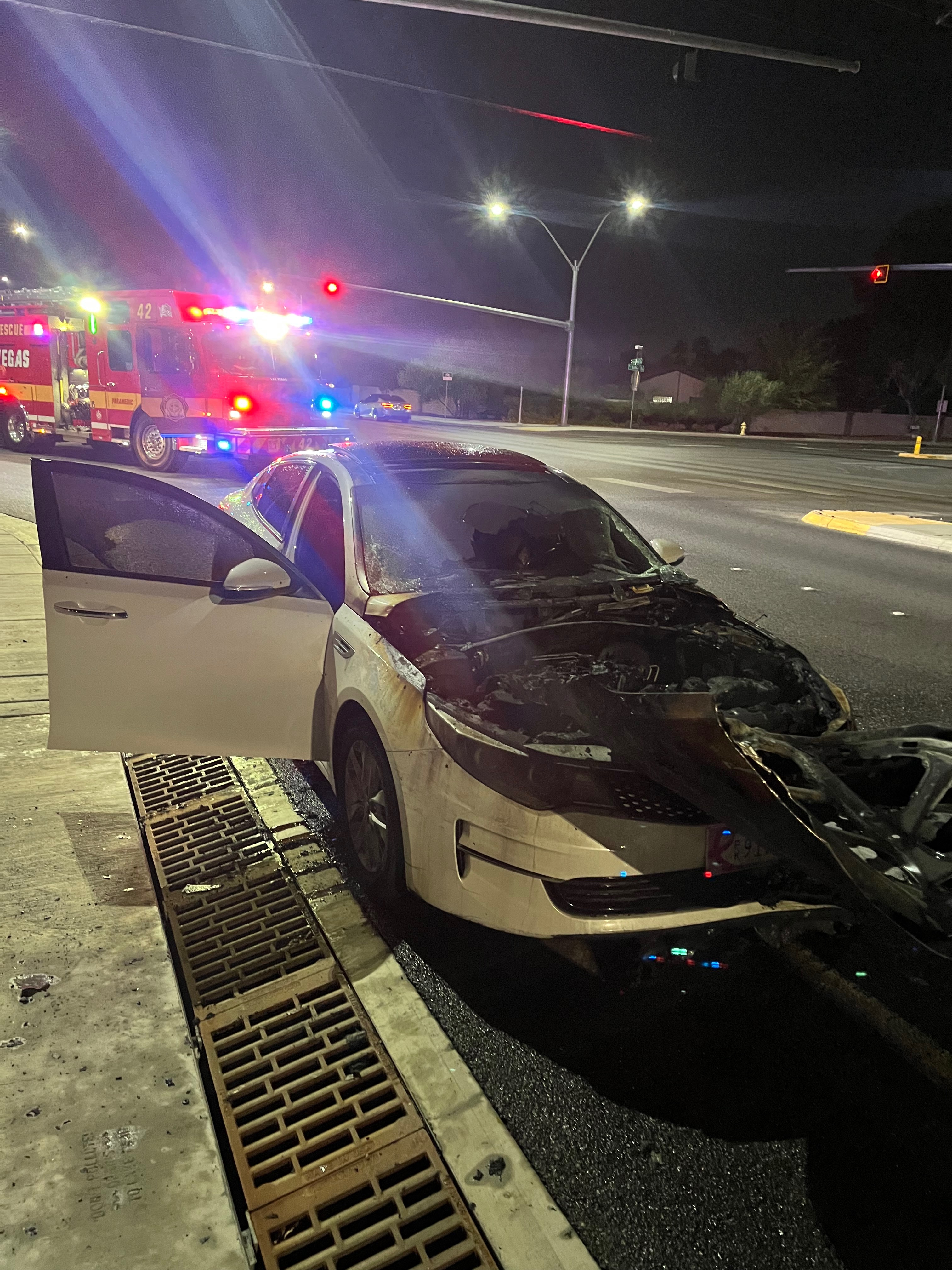 Car fire campaign photo, 2 of 7