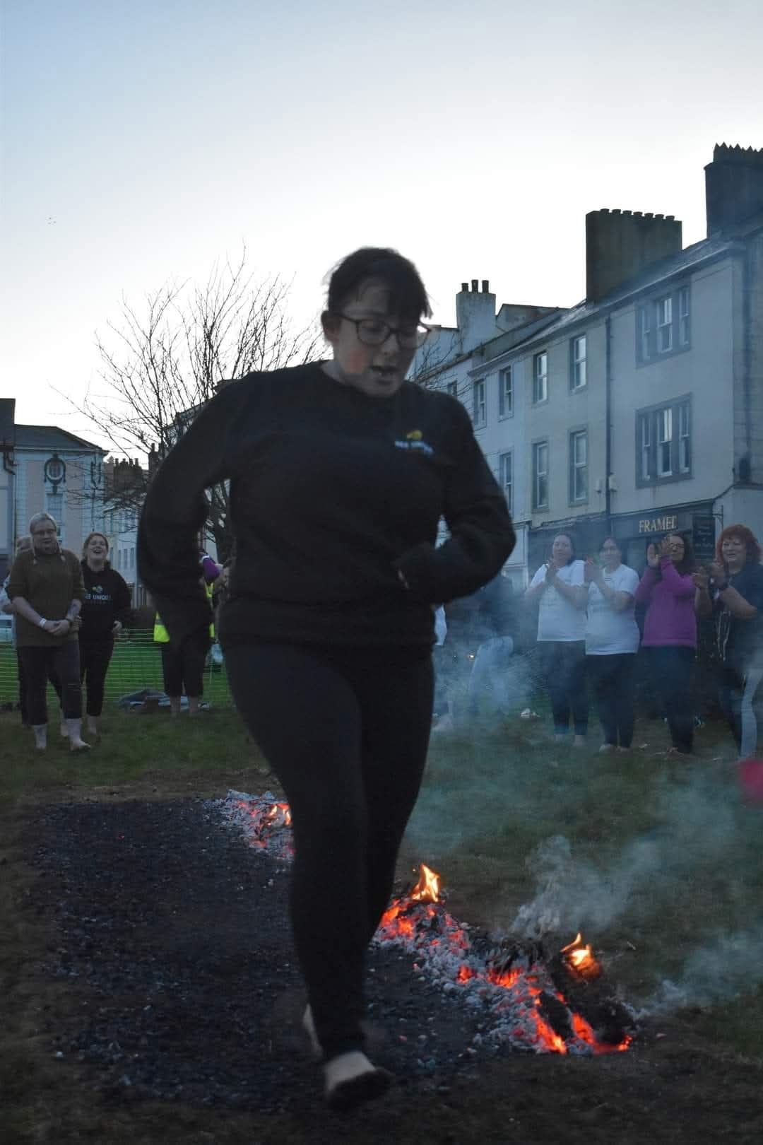 SOPHIE JARDINE FIRE WALK CHALLENGE campaign photo, 2 of 4