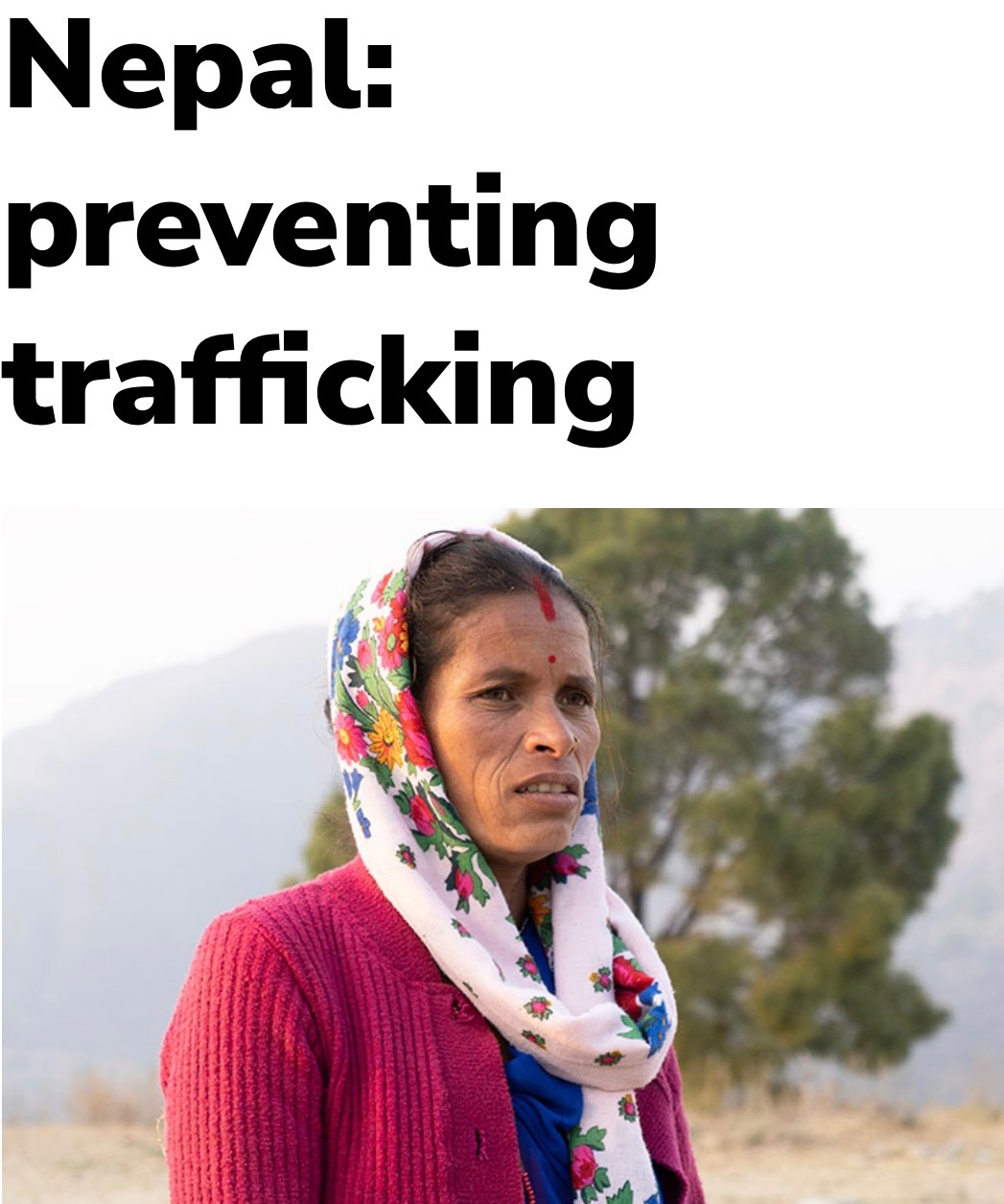 Help Cherie Prevent Human Trafficking in Nepal campaign photo, 7 of 8