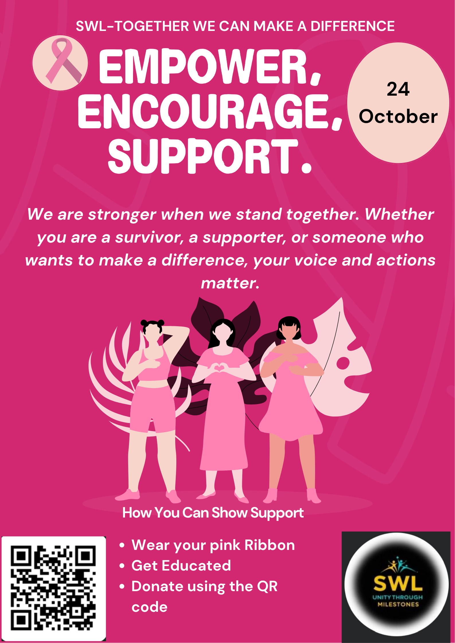 Breast Cancer Awareness-SWL-Community Challenge 25 campaign photo, 4 of 5