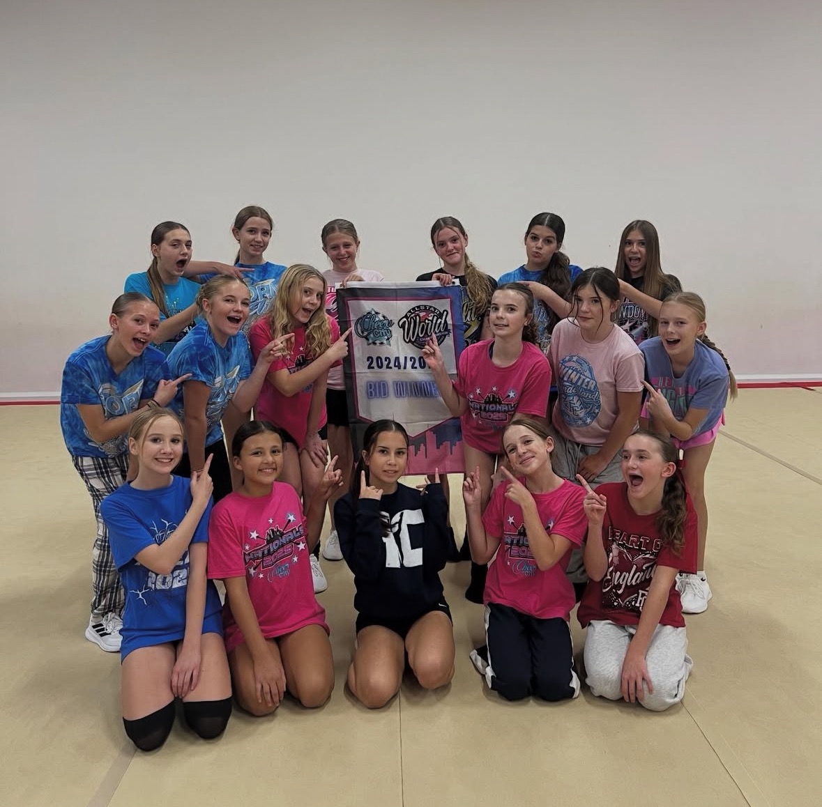 All Star Worlds Cheer competition campaign photo, 7 of 8