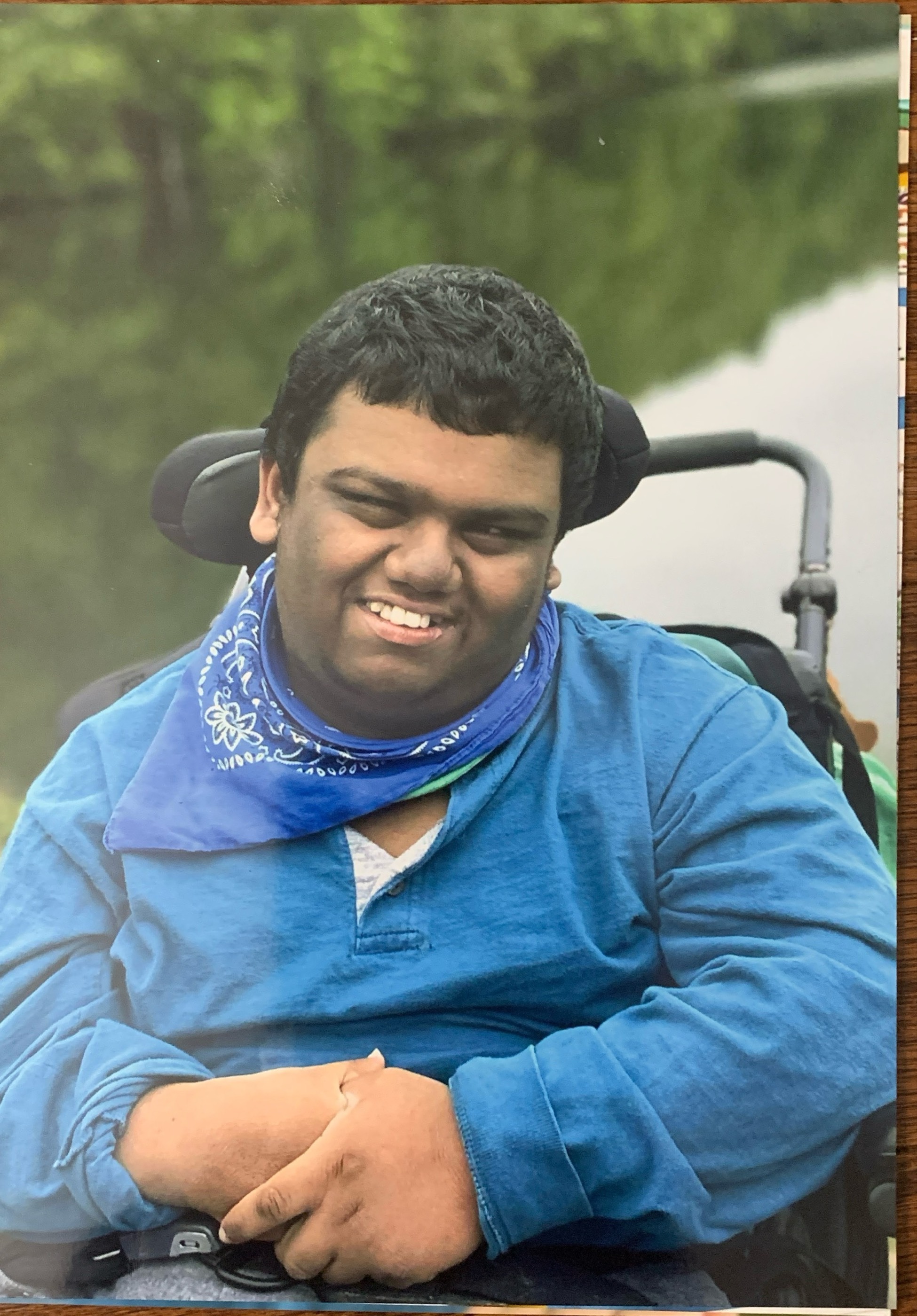 Help Krishna Gain Freedom with a Wheelchair Van campaign photo, 2 of 8