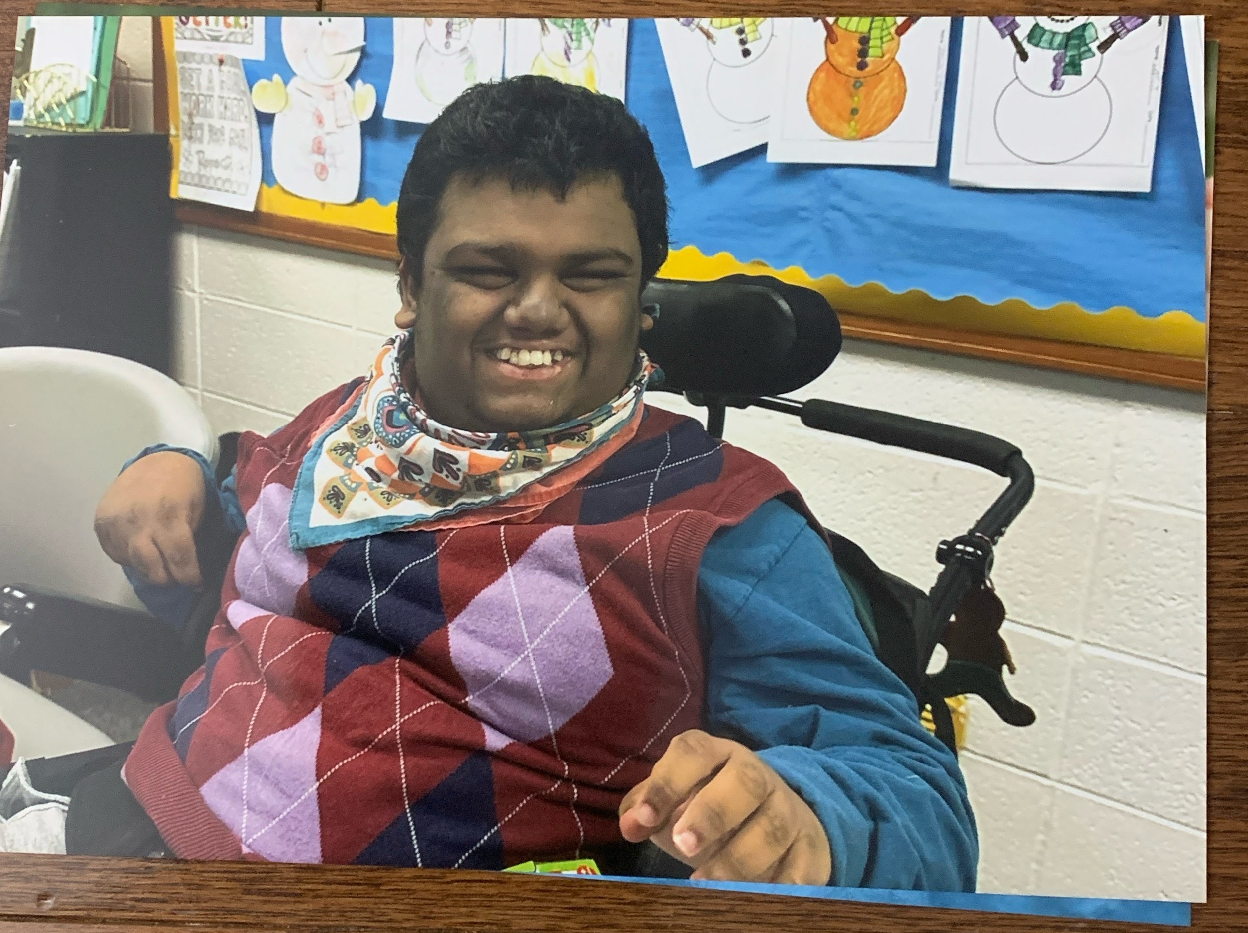 Help Krishna Gain Freedom with a Wheelchair Van campaign photo, 4 of 8