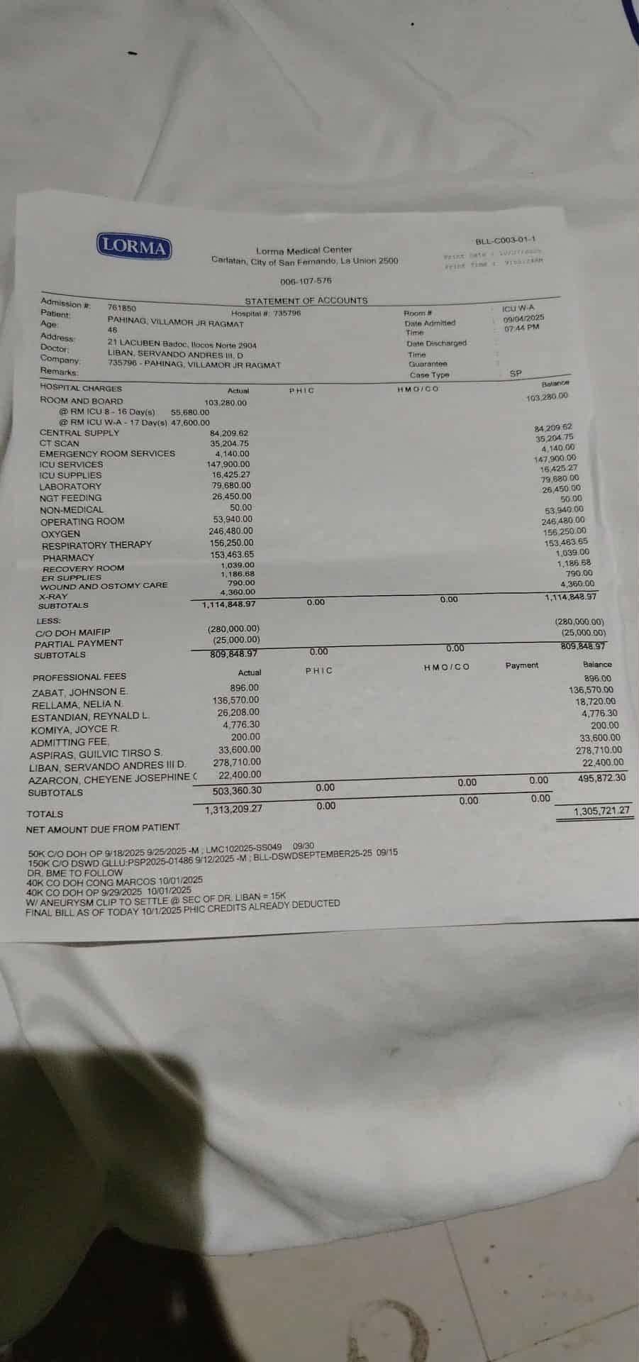 Villamor Pahinag (Buldog) medical expenses campaign photo, 4 of 6