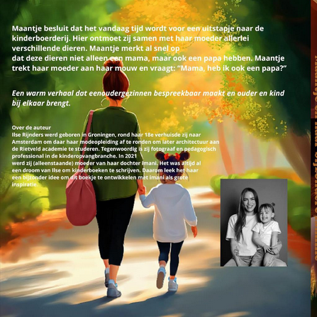 Crowdfunding kinderboek 'Maantje & haar bijzondere famillie' campaign photo, 2 of 8