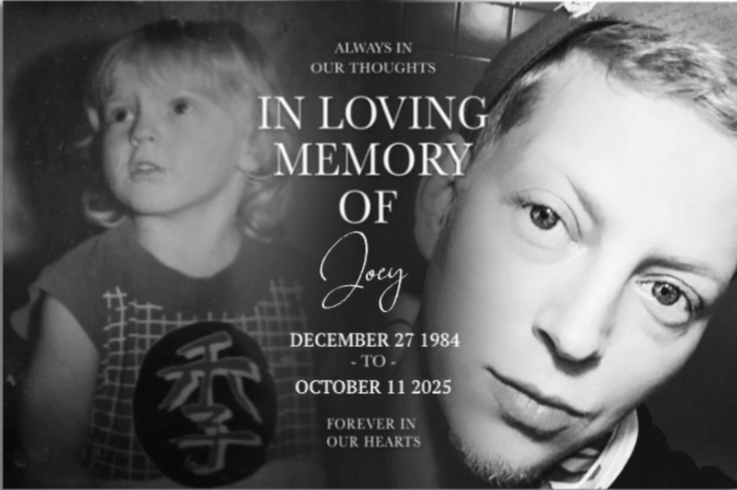 Help Joey's family lay him to rest. campaign photo, 2 of 5