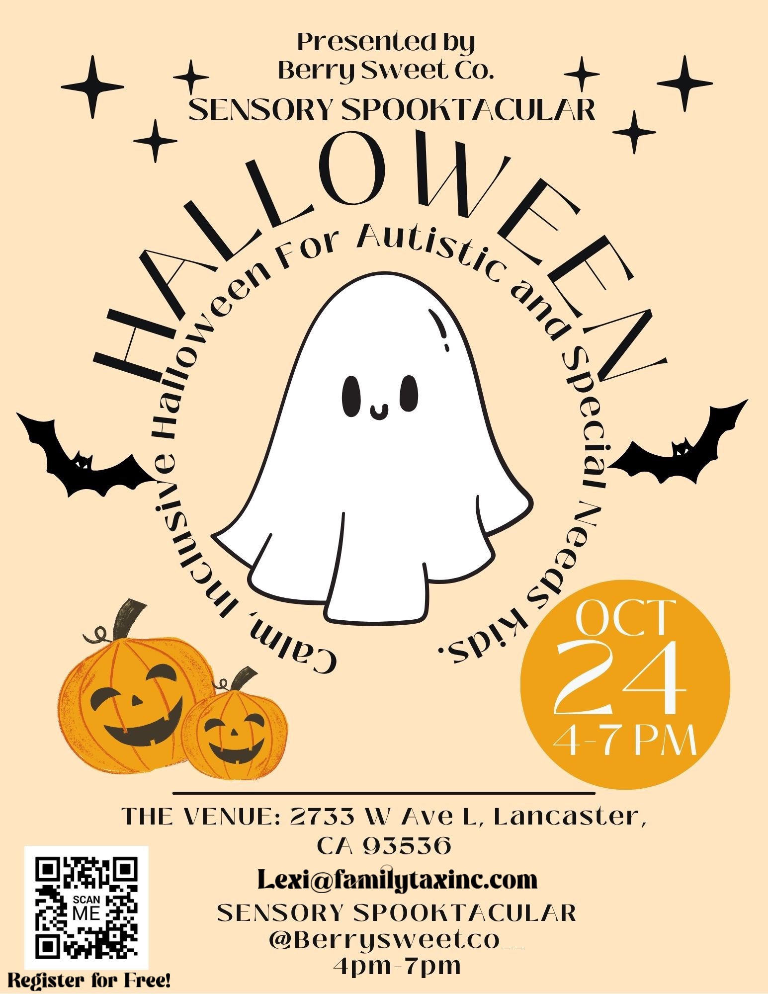 Help Lexi Create a Sensory-Friendly Halloween campaign photo, 6 of 7