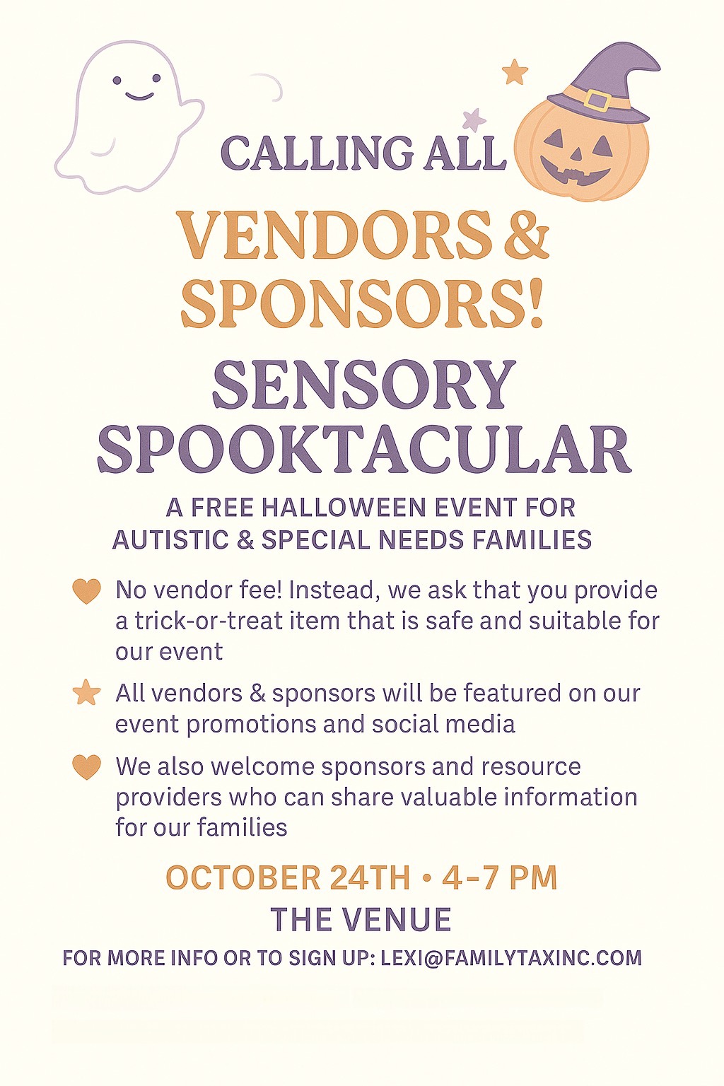 Help Lexi Create a Sensory-Friendly Halloween campaign photo, 4 of 7
