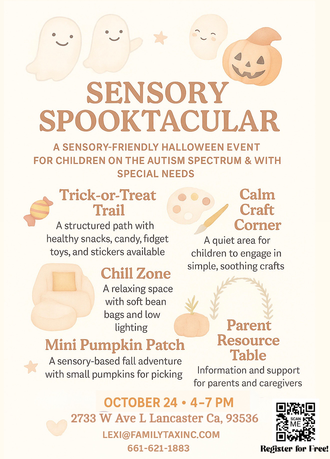 Help Lexi Create a Sensory-Friendly Halloween campaign photo, 2 of 7