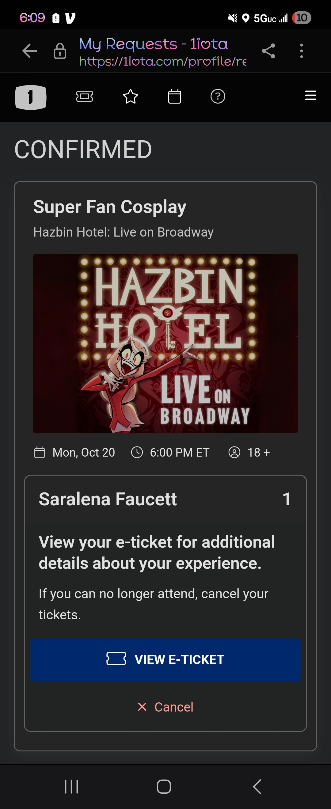 Help Make a Dream Come True: Hazbin Hotel on Broadway campaign photo, 6 of 8