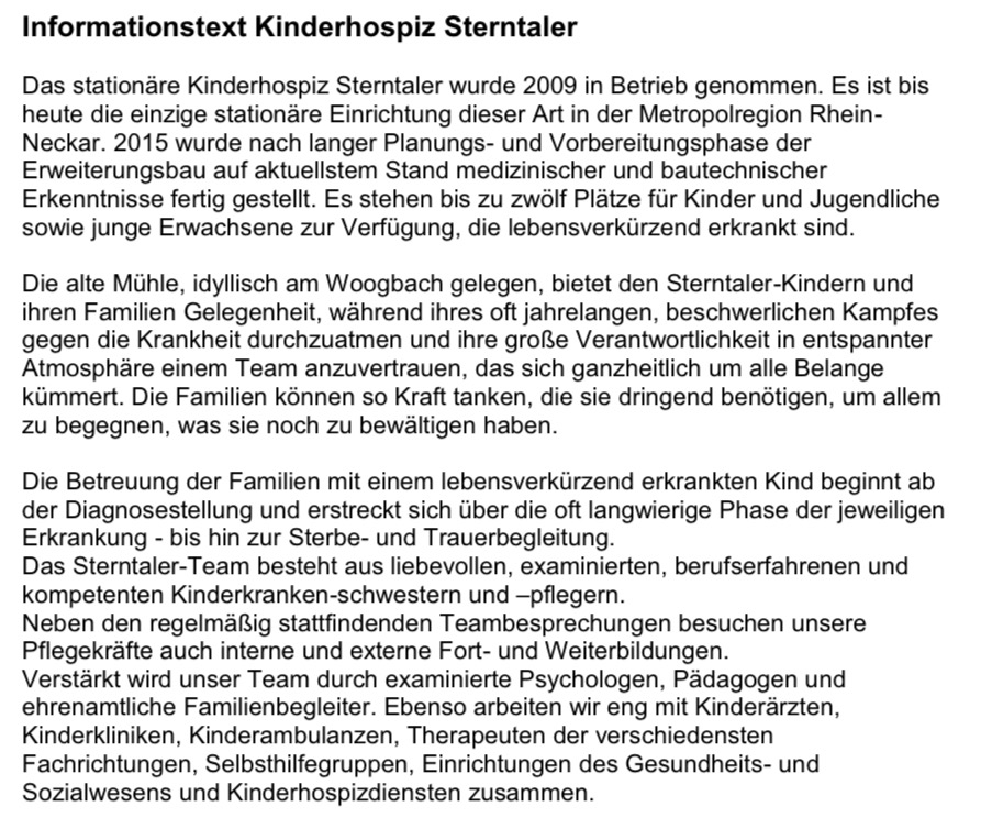 Kleine Herzen groß unterstützen. Kinderhospiz Dudenhofen❤️ campaign photo, 2 of 5