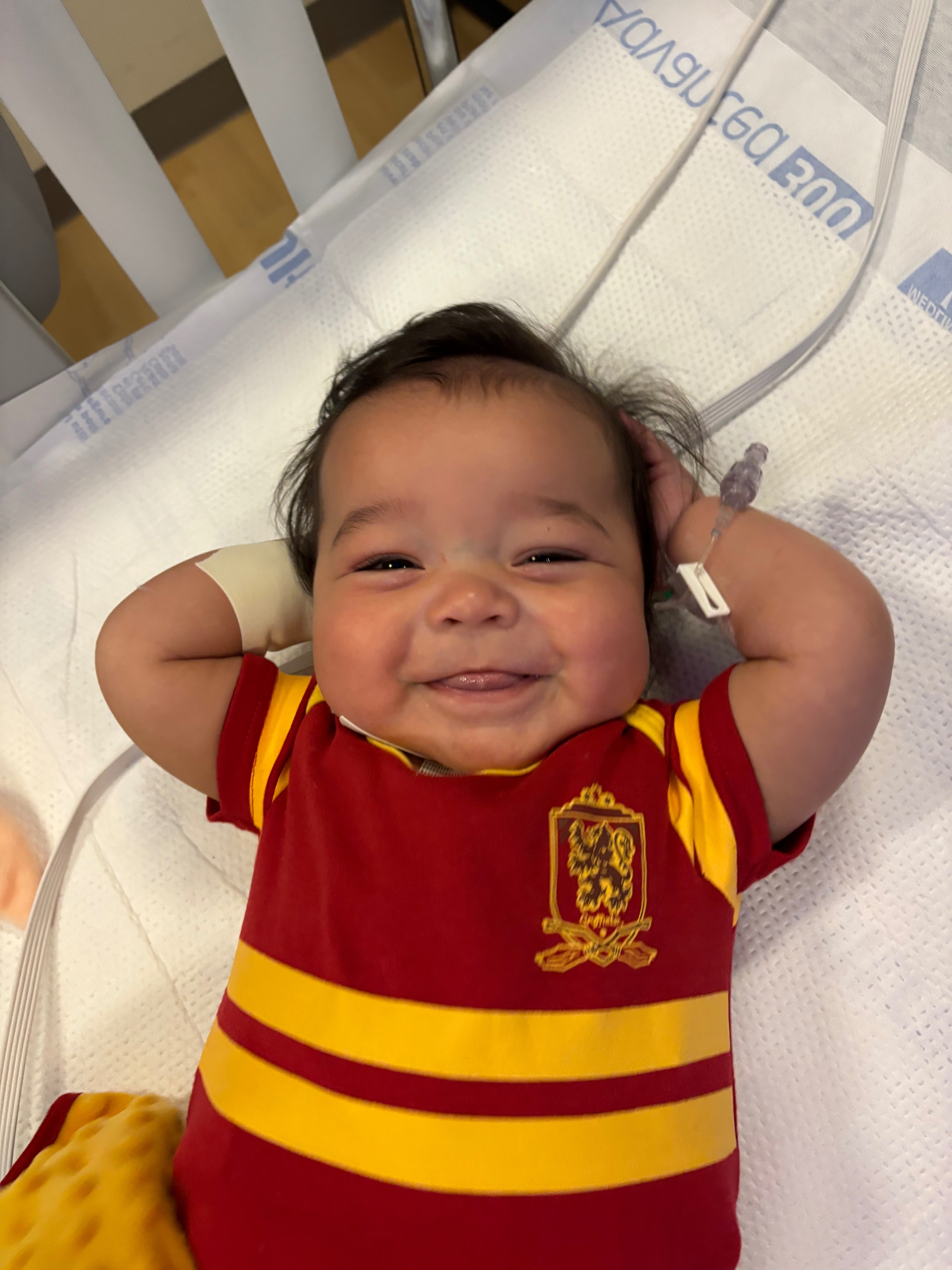 Grayson’s mom stay home to care for him during recovery campaign photo, 5 of 7
