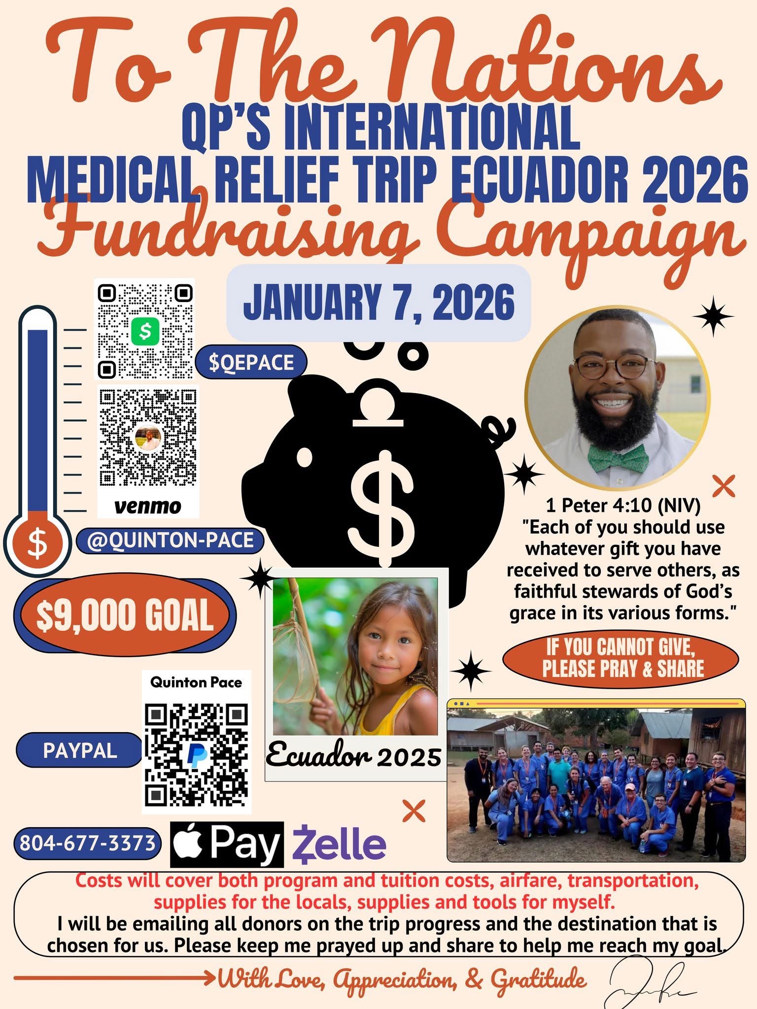 FAITH IN ACTION-Health and Hope To Ecuador! campaign photo, 2 of 4