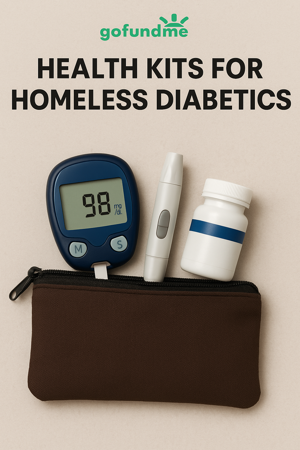 Support Health Kits for Homeless Diabetics campaign photo, 2 of 4