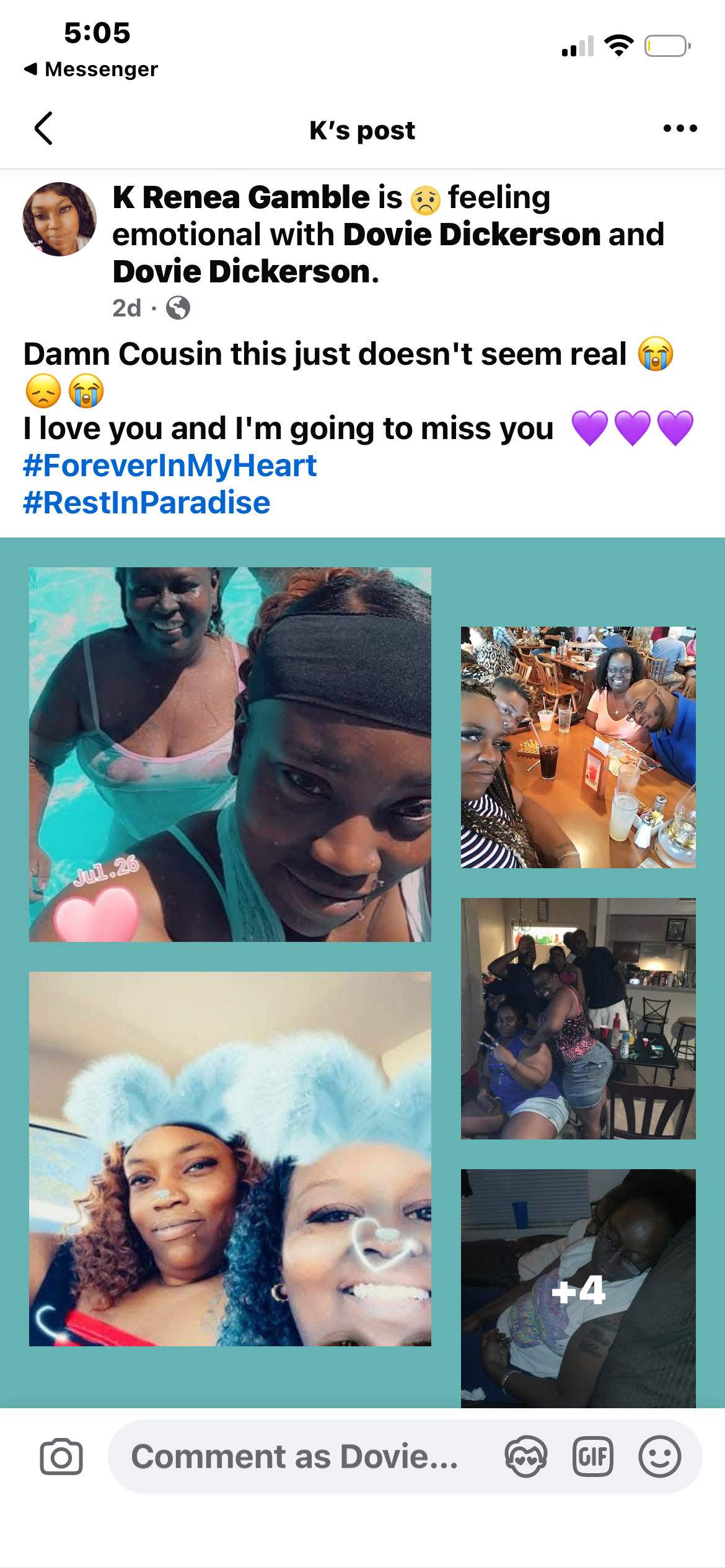 Help Dovies family raise money for funeral campaign photo, 2 of 5