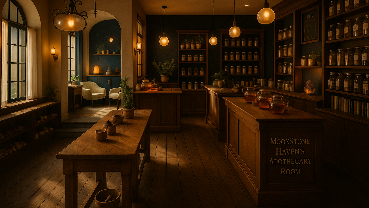 "Help Bring MoonStone Haven's Apothecary Room to Life" photo
