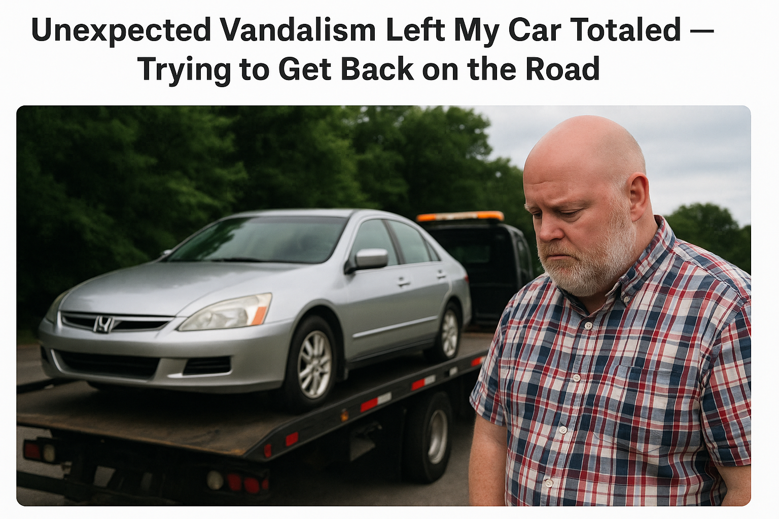 Life Threw Me a Curve — Trying to Get Back on the Road campaign photo, 4 of 8