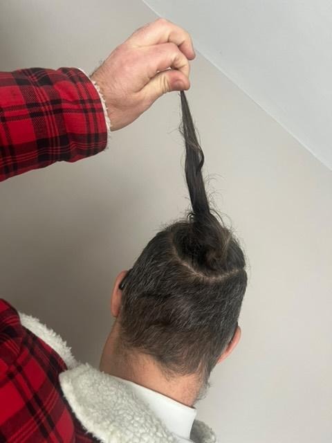 Steve's big shave and bleach! campaign photo, 5 of 6