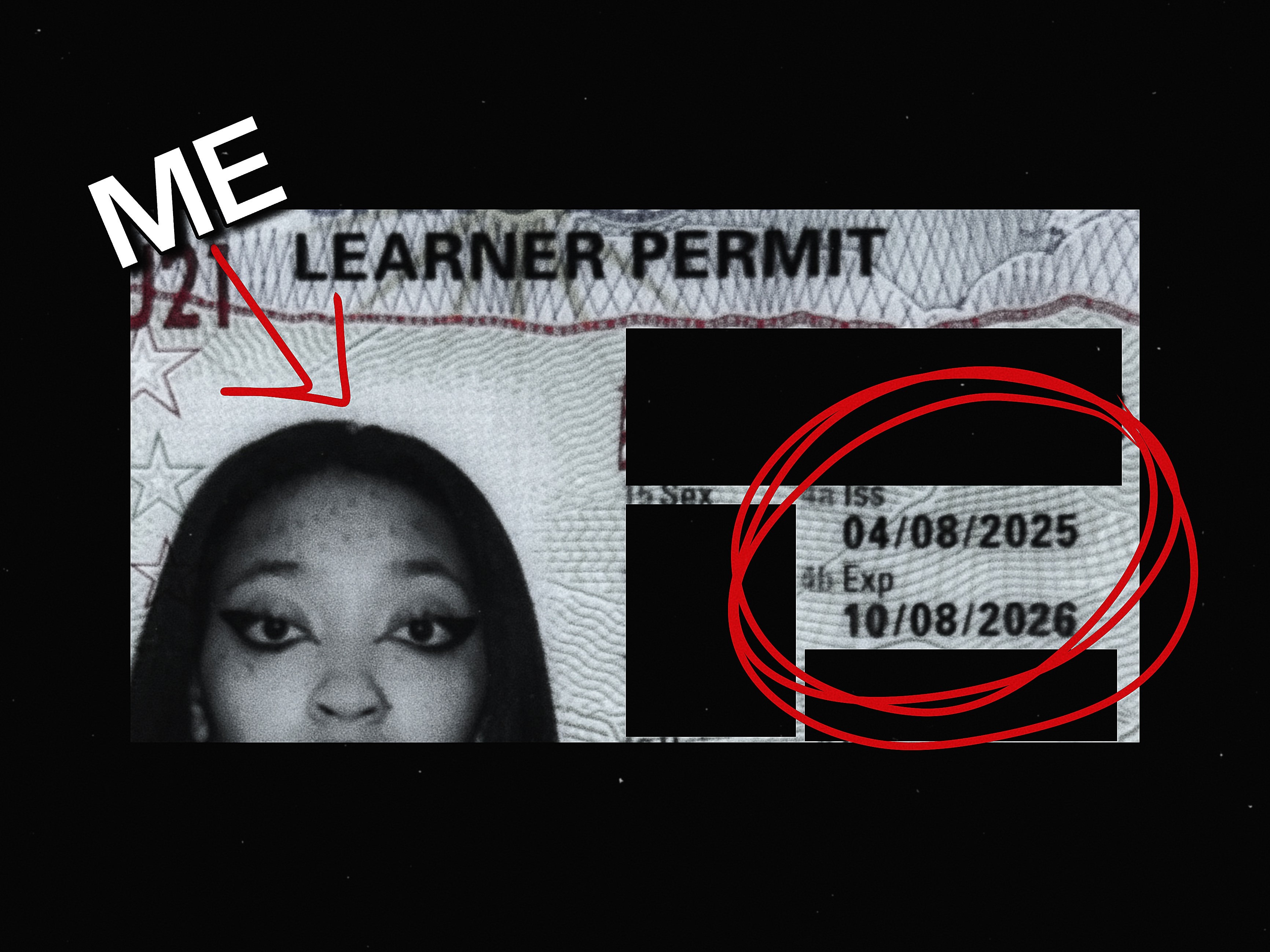 Fund my driving lessons so I can escape my situation. campaign photo, 4 of 5