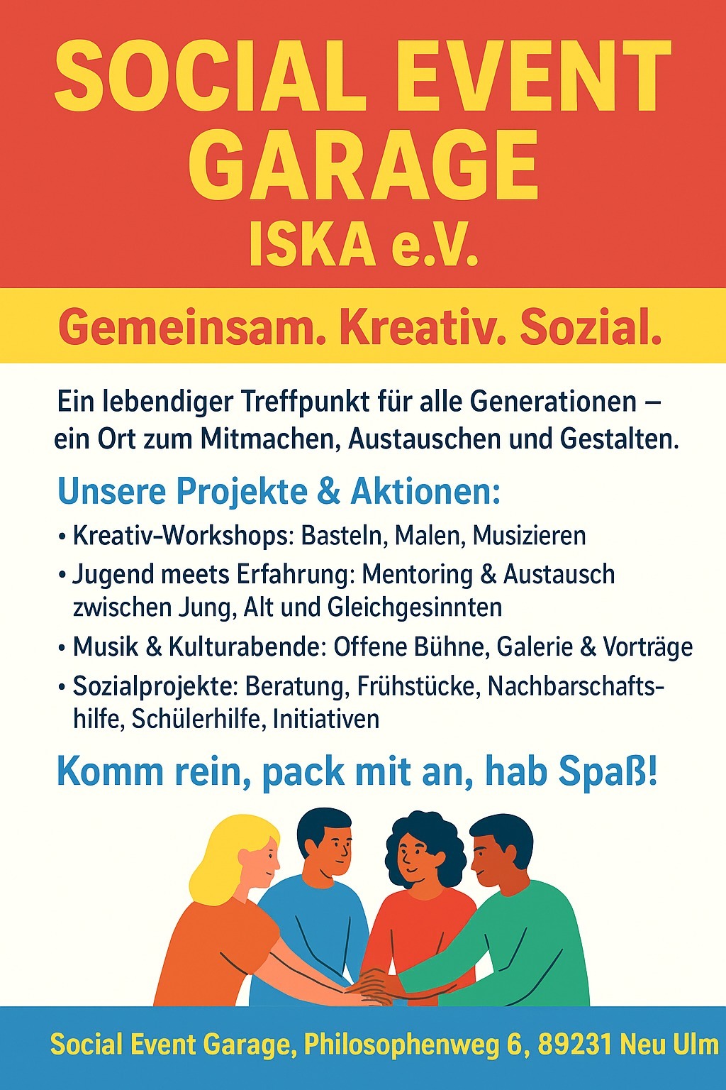 SozialEventGarage bitte spende für unbegleitete Flüchtlinge campaign photo, 4 of 8
