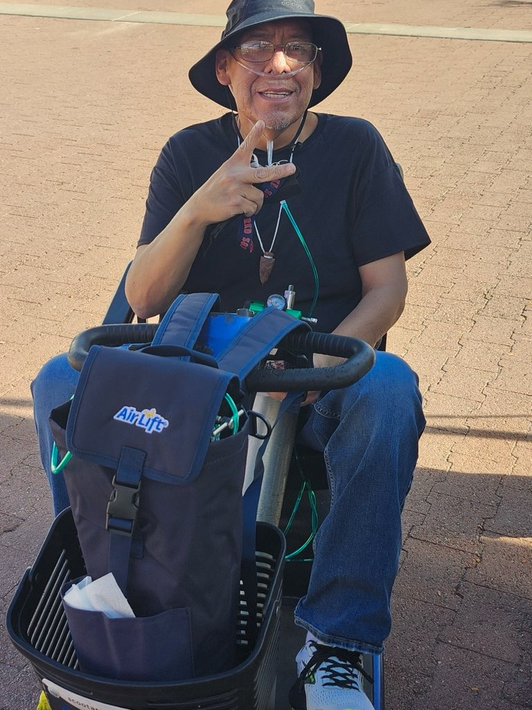 Support Darrick Tsosie's Lung Transplant Journey campaign photo, 2 of 4