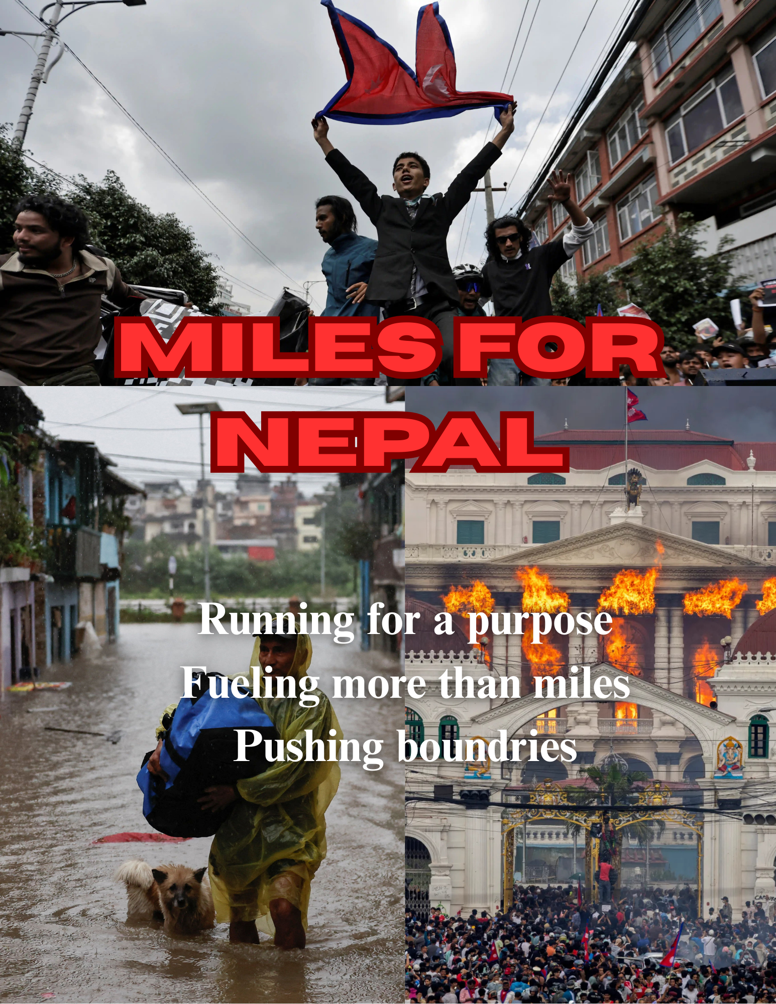 Miles for Nepal: Sam's Run for Hope and Healing campaign photo, 2 of 3