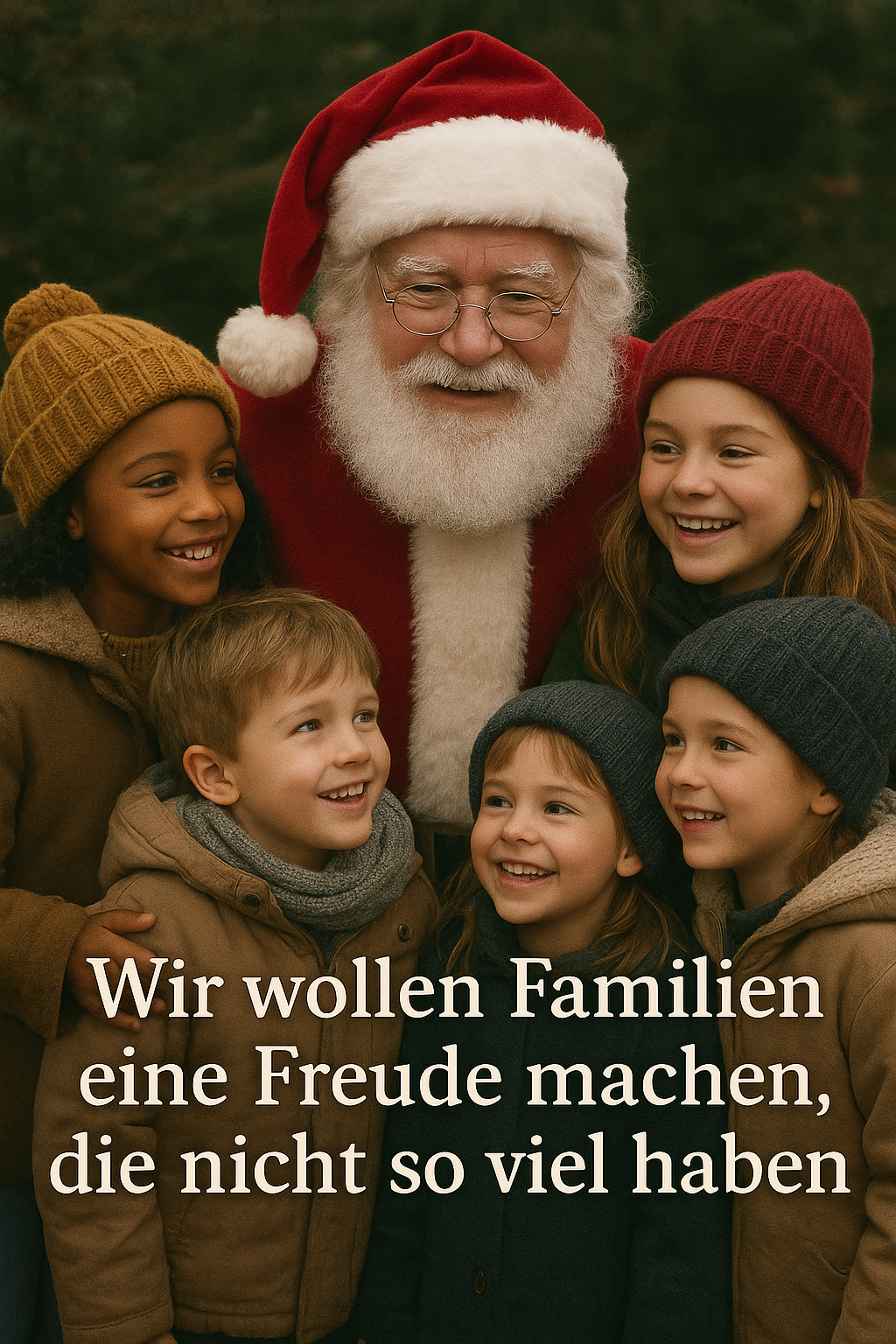 Wir wollen denn Helfen die nicht so viel Haben campaign photo, 2 of 4