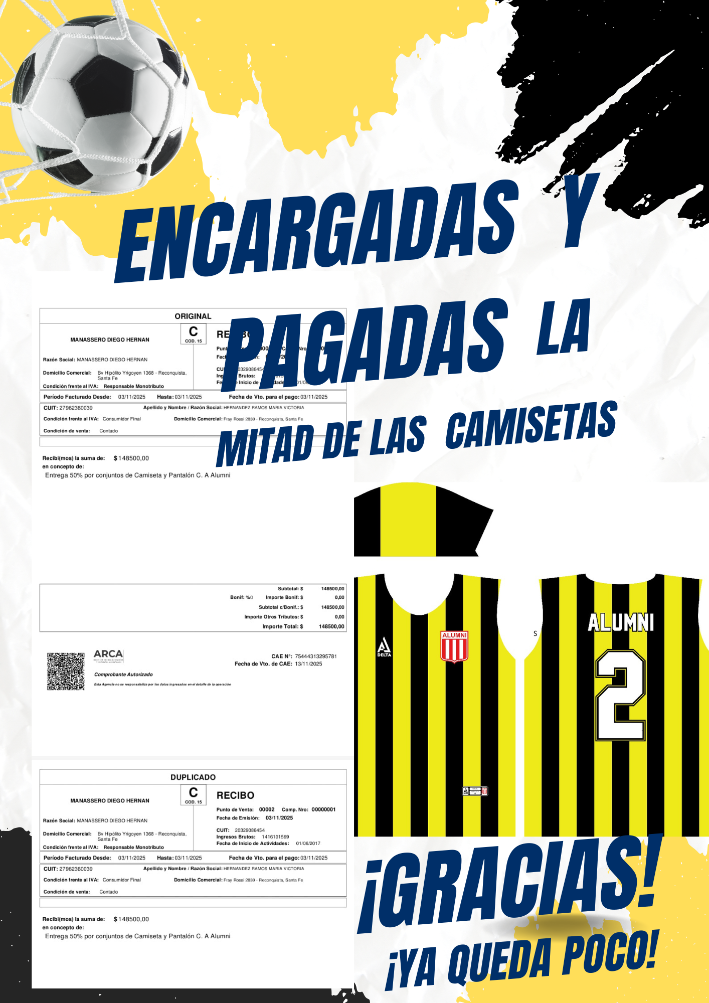 Fútbol para todos y todas: equipemos a los Pibes del Barrio campaign photo, 5 of 7