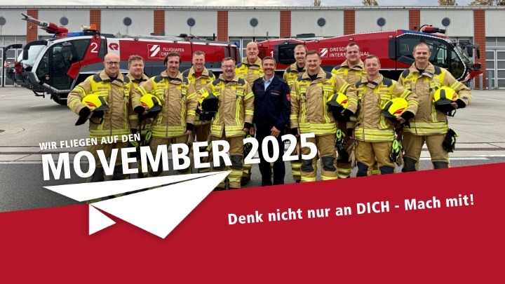 Movember bei der Werkfeuerwehr DRS!  Denk nicht nur an DICH! campaign photo, 4 of 5