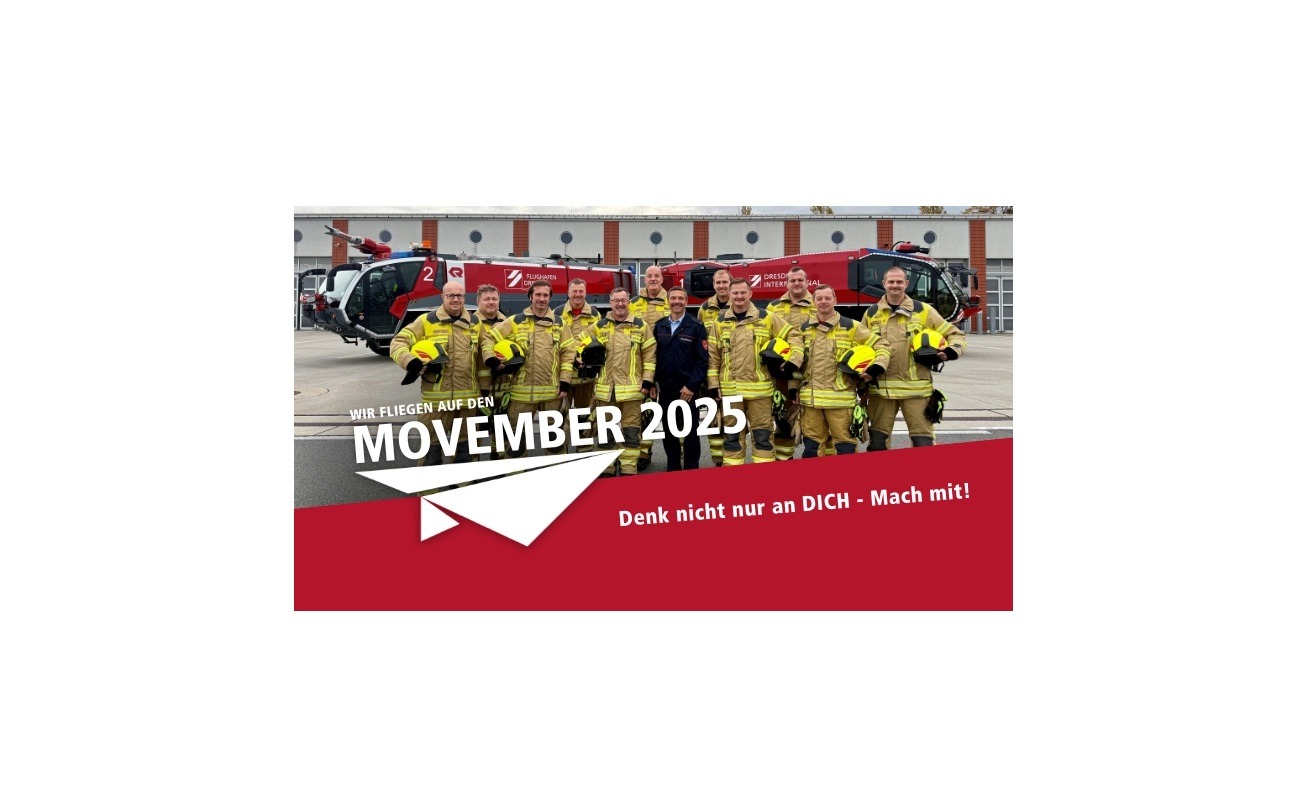 Movember bei der Werkfeuerwehr DRS!  Denk nicht nur an DICH! campaign photo, 2 of 5