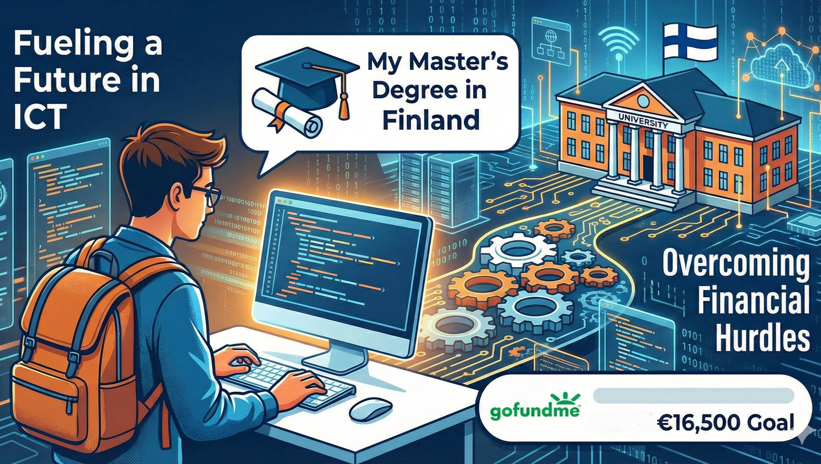 Your Support : My Master’s Degree in Finland pinned link photo